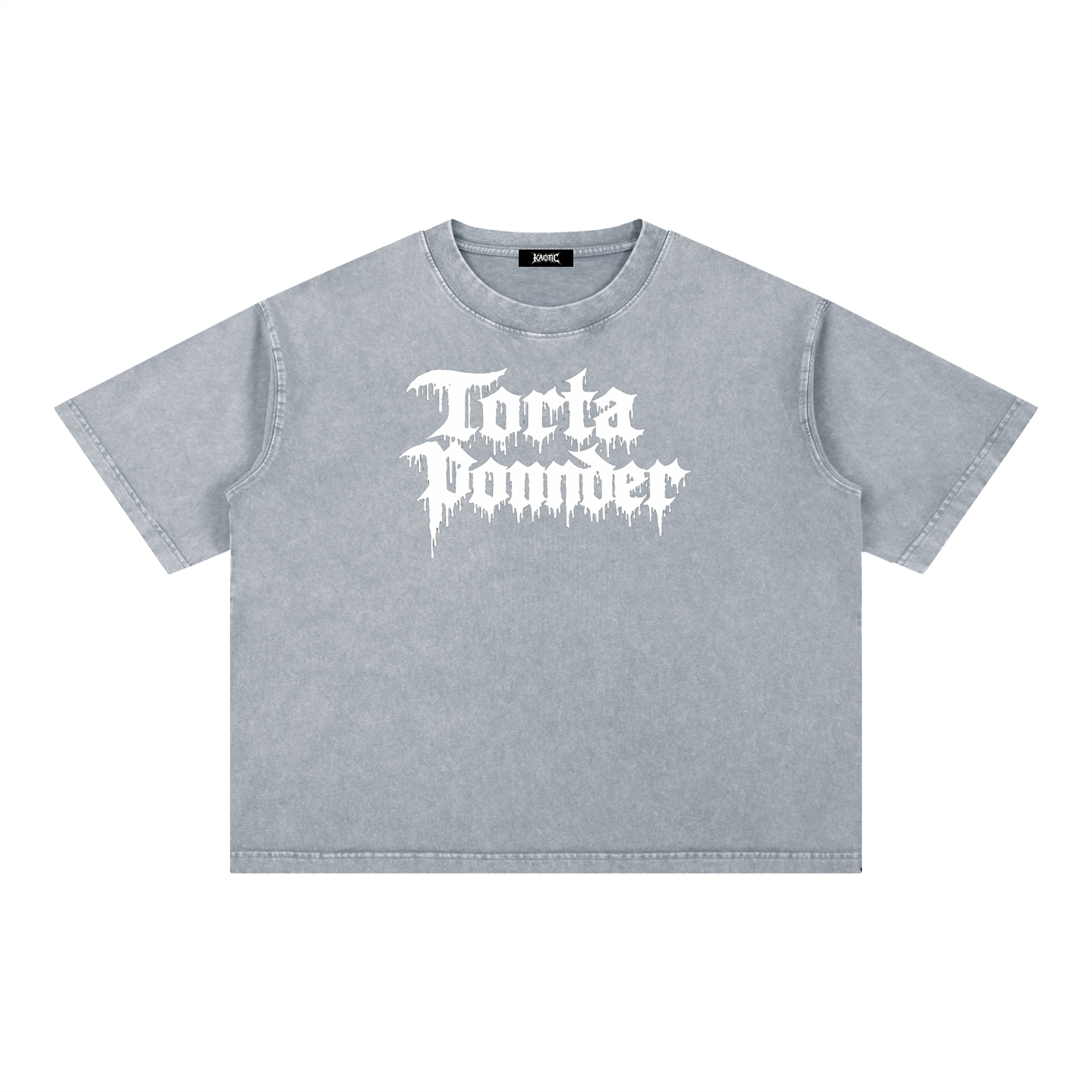 Mineral Wash Boxy Cotton T-Shirt