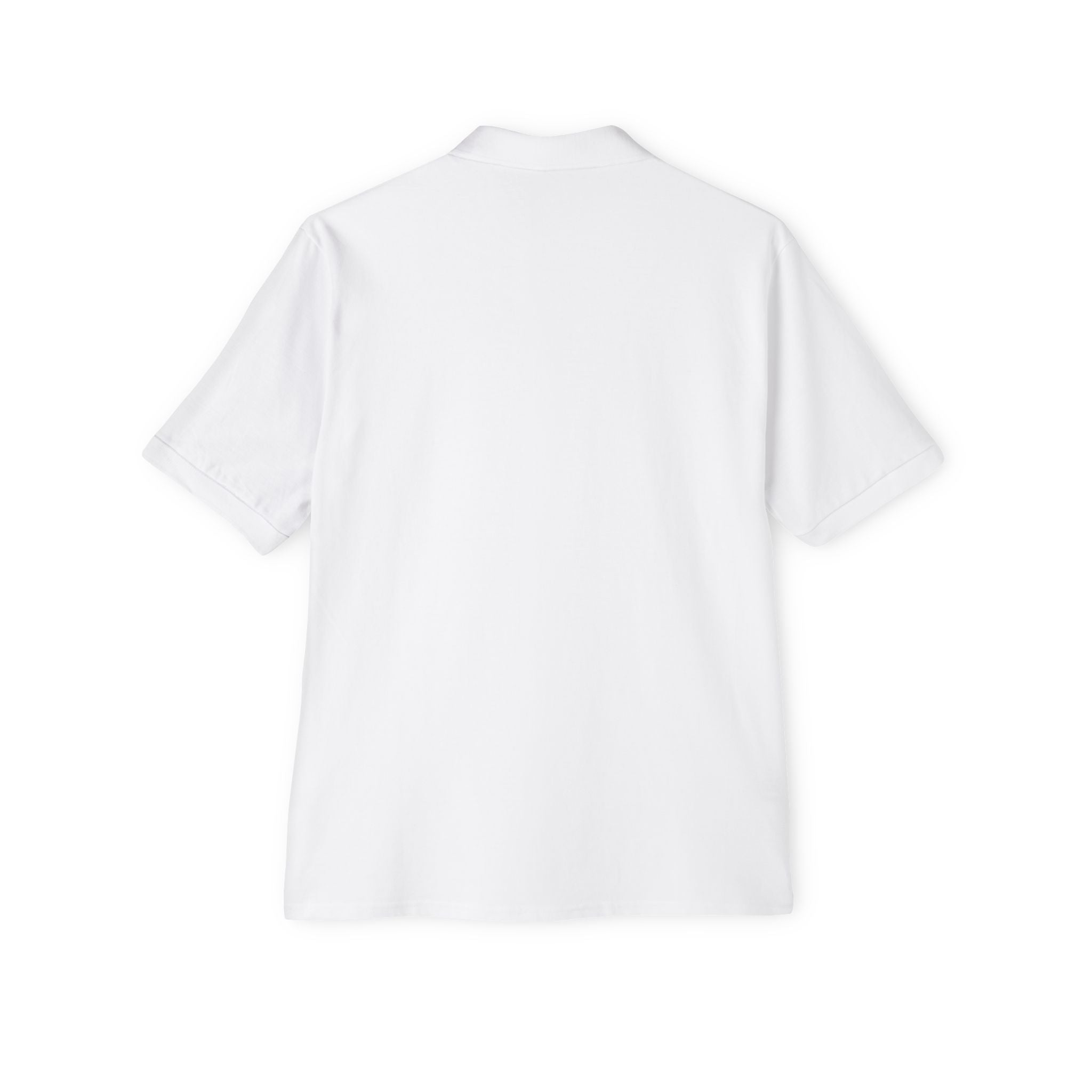 Kaotic Outfitters Logo Polo — Men's White Piqué Golf Shirt