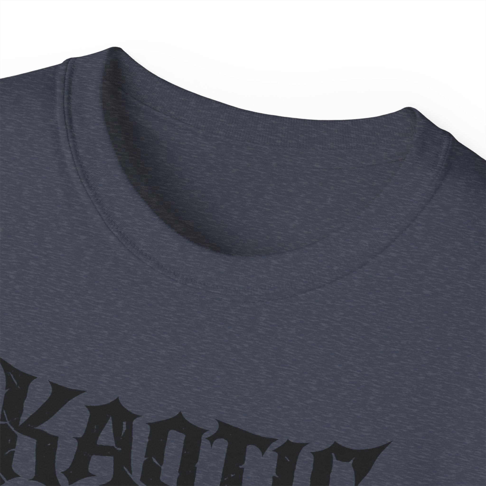 Khaotic Kulture Graphic Tee — Bold Metal-Inspired Logo Shirt