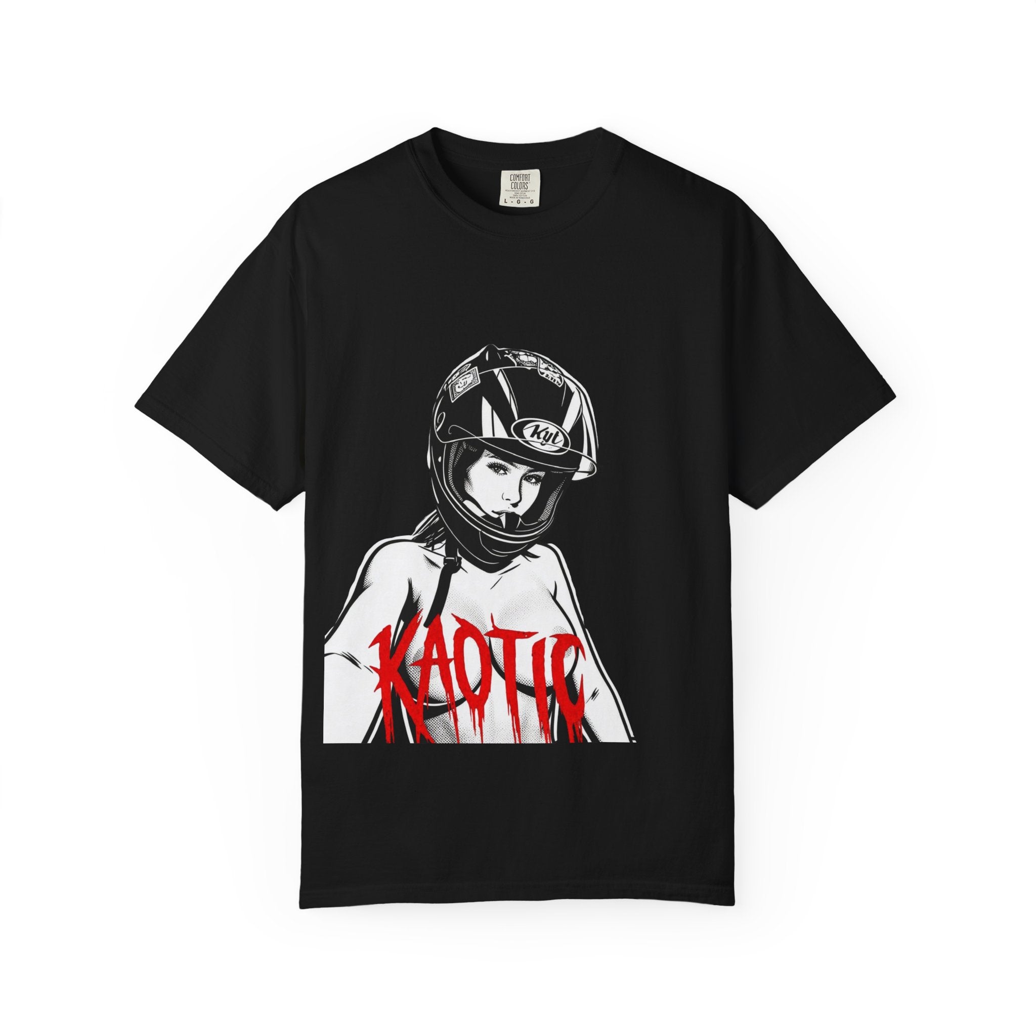 Kaotik Helmet Girl Graphic T-Shirt