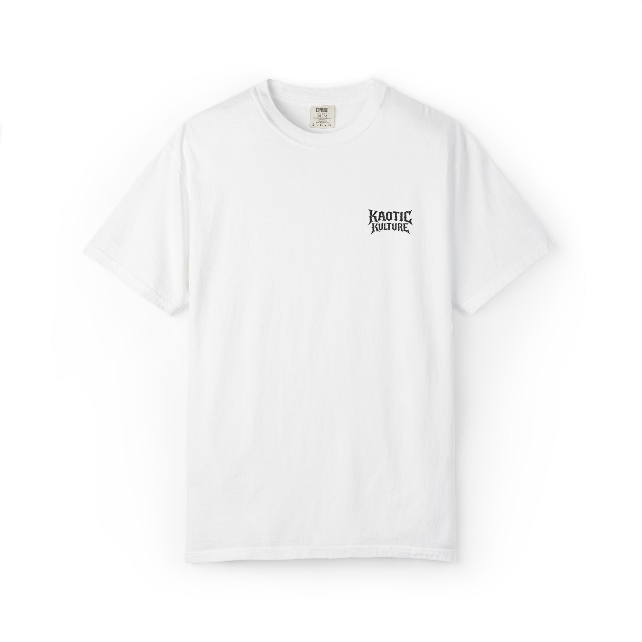 Kaotic Logo T-Shirt — Minimal Chest Print, Casual Streetwear