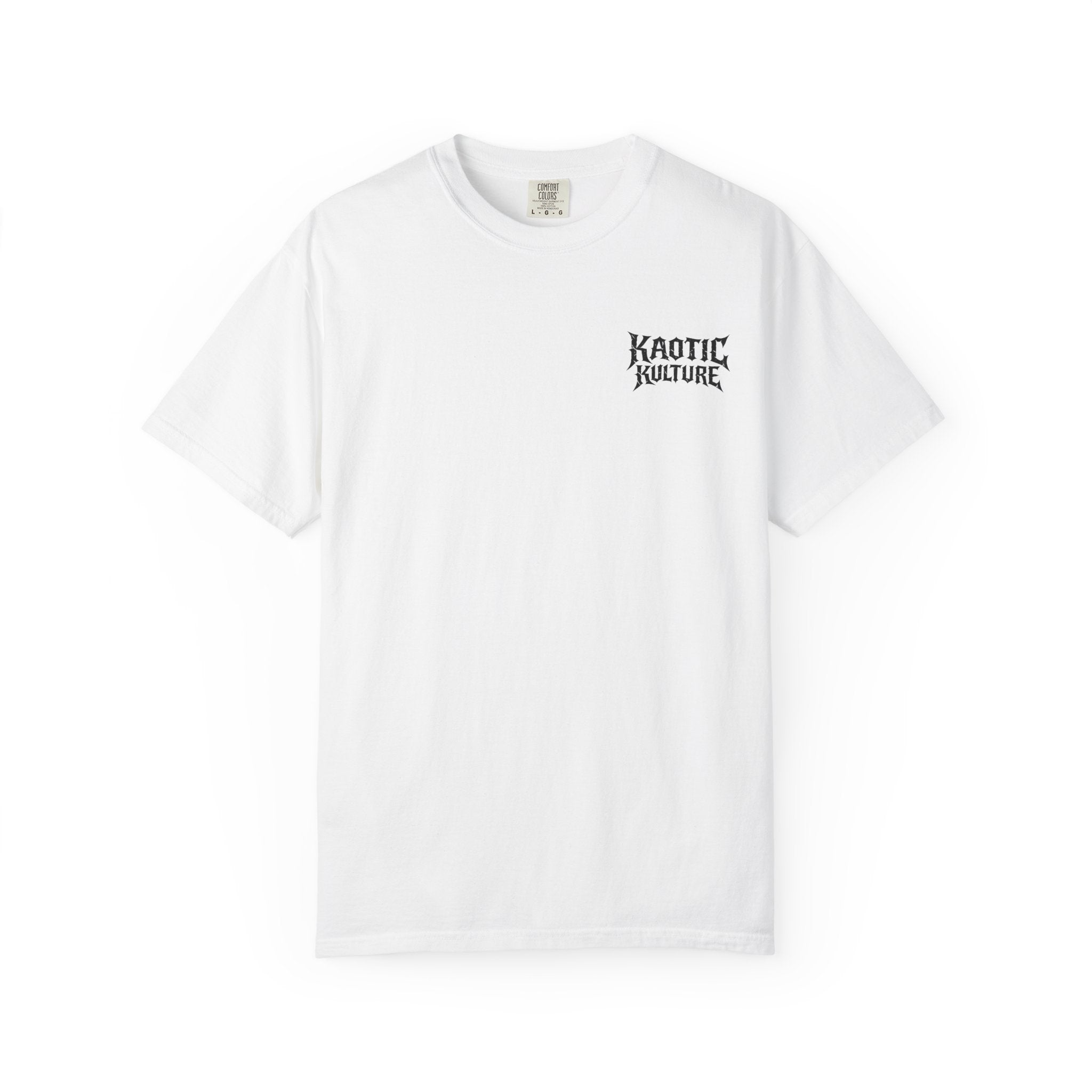 Kaotic Kulture Graphic T-Shirt — Small Chest Logo, Streetwear Tee
