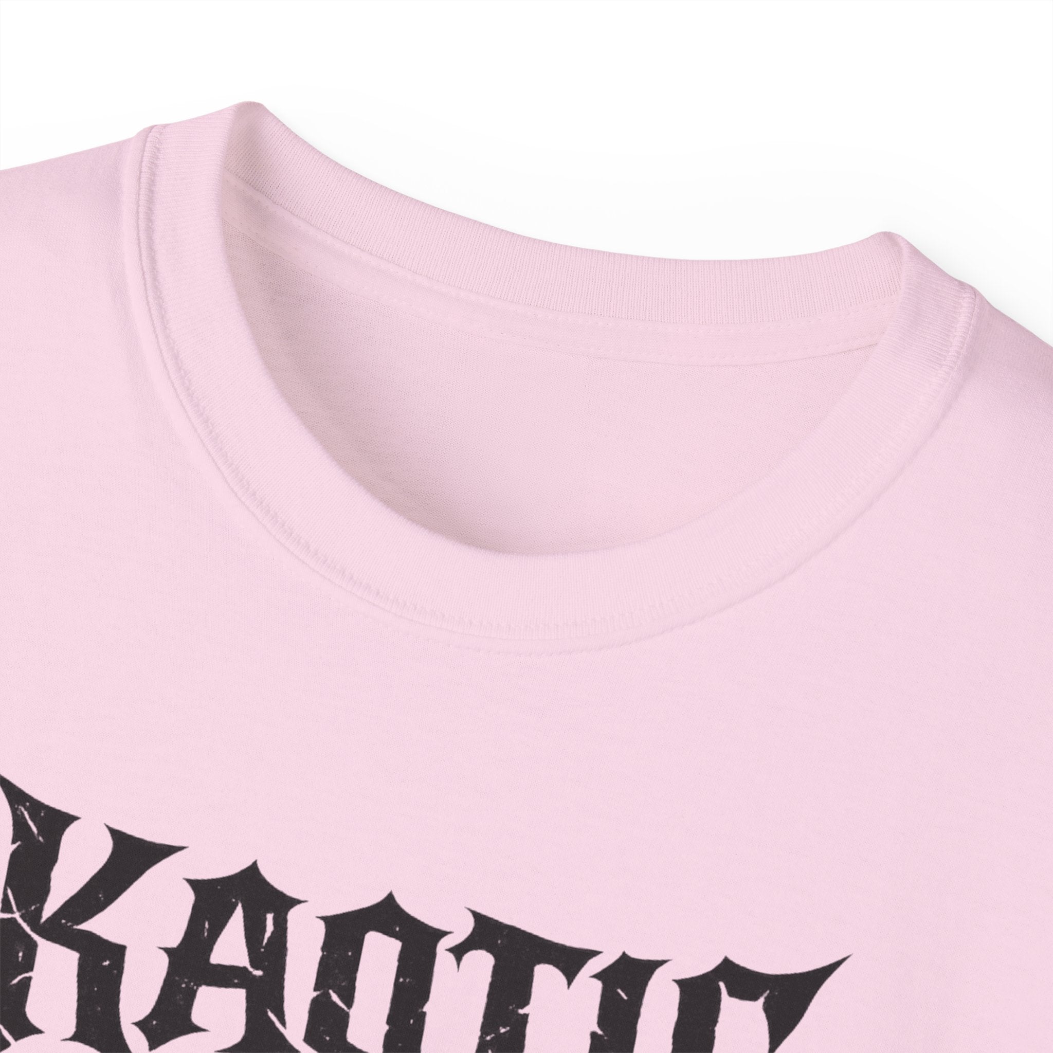 Khaotic Kulture Graphic Tee — Bold Metal-Inspired Logo Shirt
