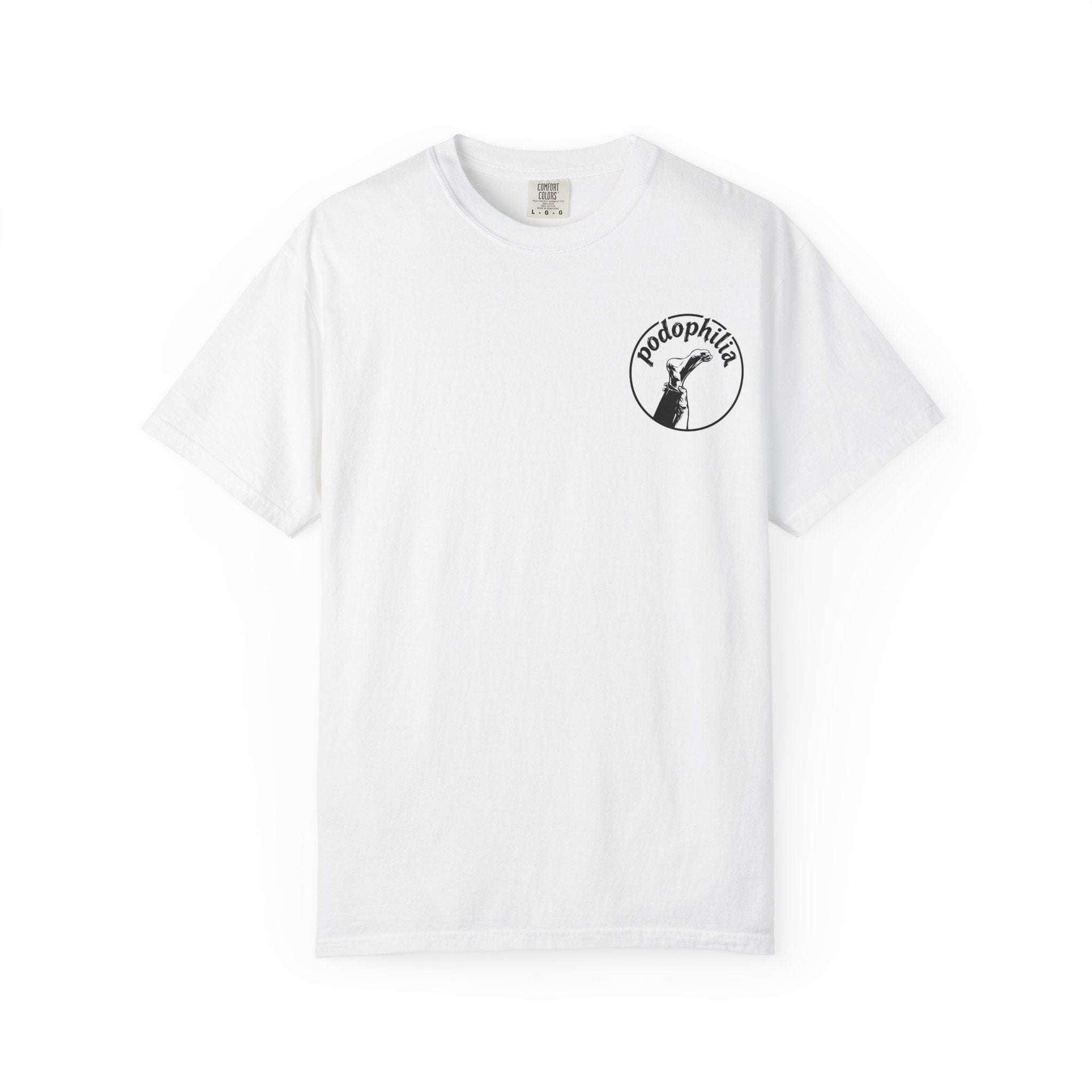Podophilia Dog Paw Graphic T-Shirt — Veterinary & Dog Lover Tee