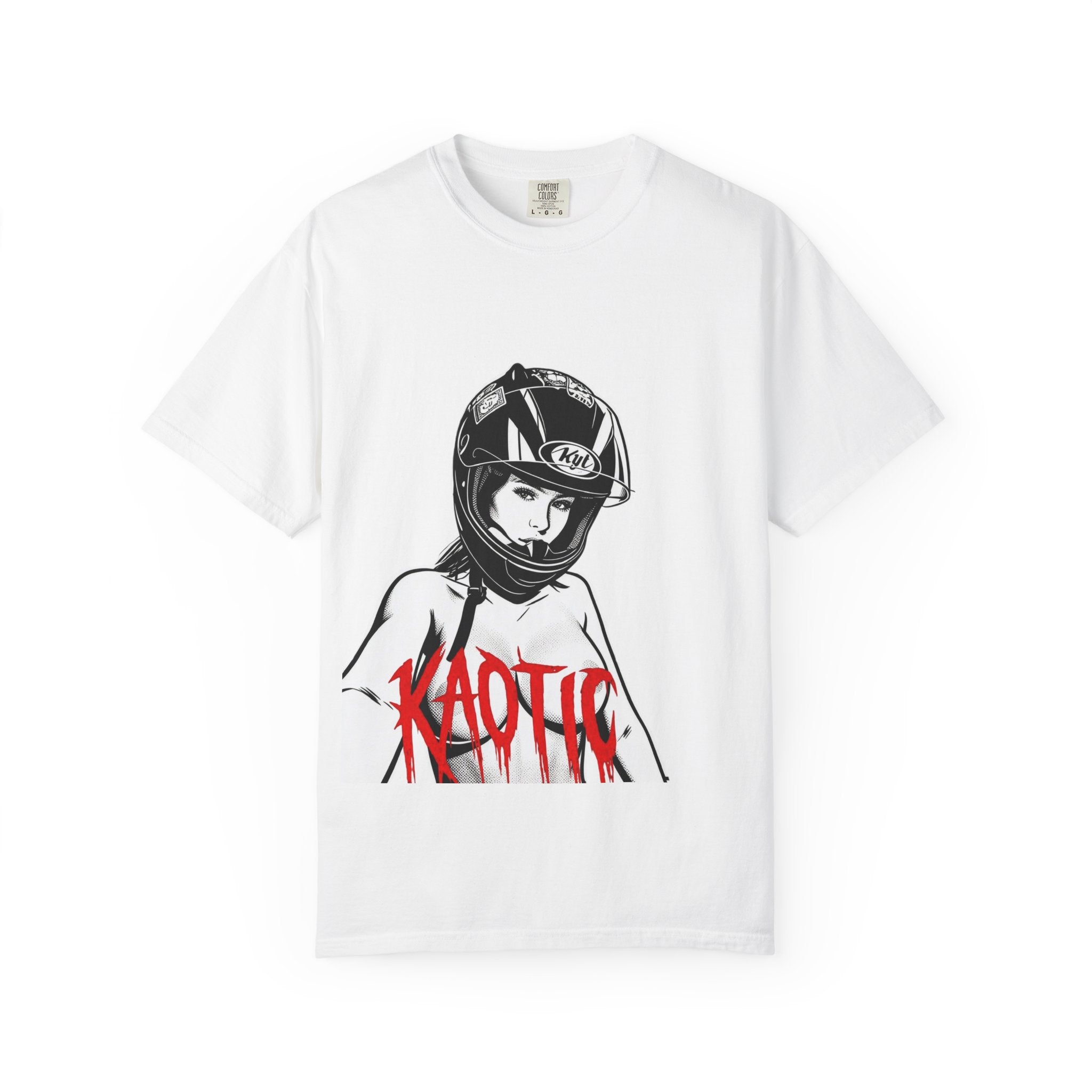 Kaotik Helmet Girl Graphic T-Shirt