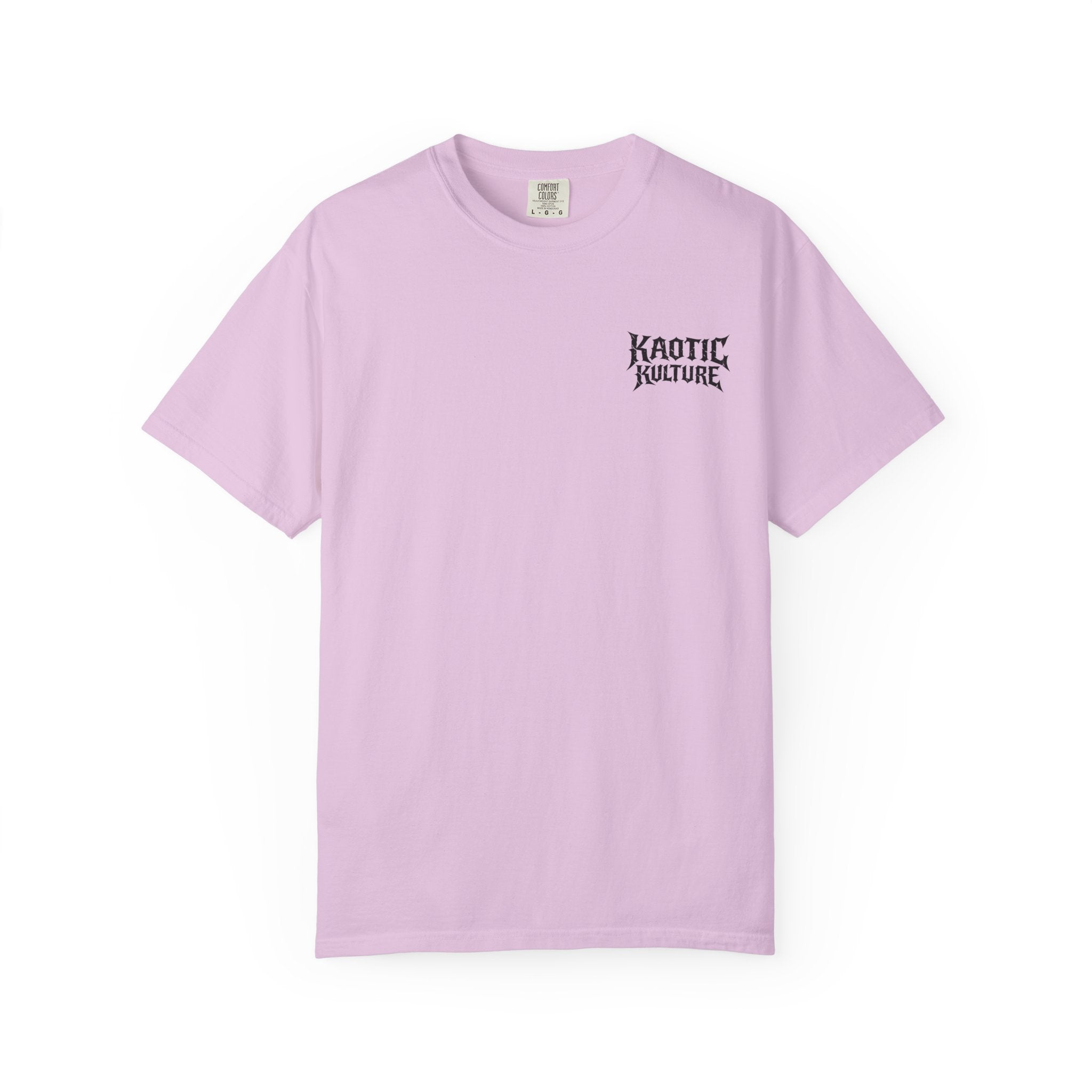 Kaotic Kulture Graphic T-Shirt — Small Chest Logo, Streetwear Tee