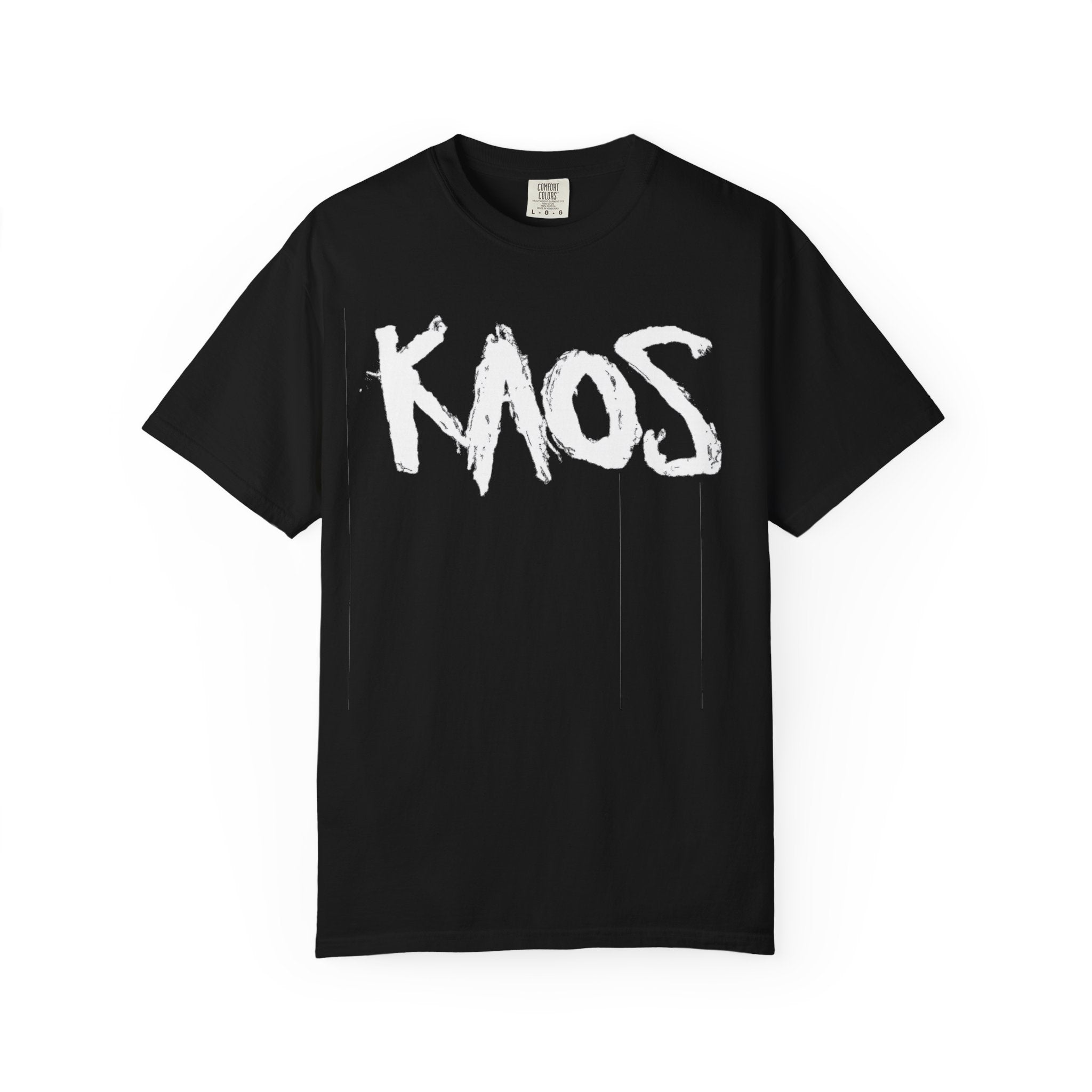 KAOS Graphic T‑Shirt — Bold Brushstroke Streetwear Tee