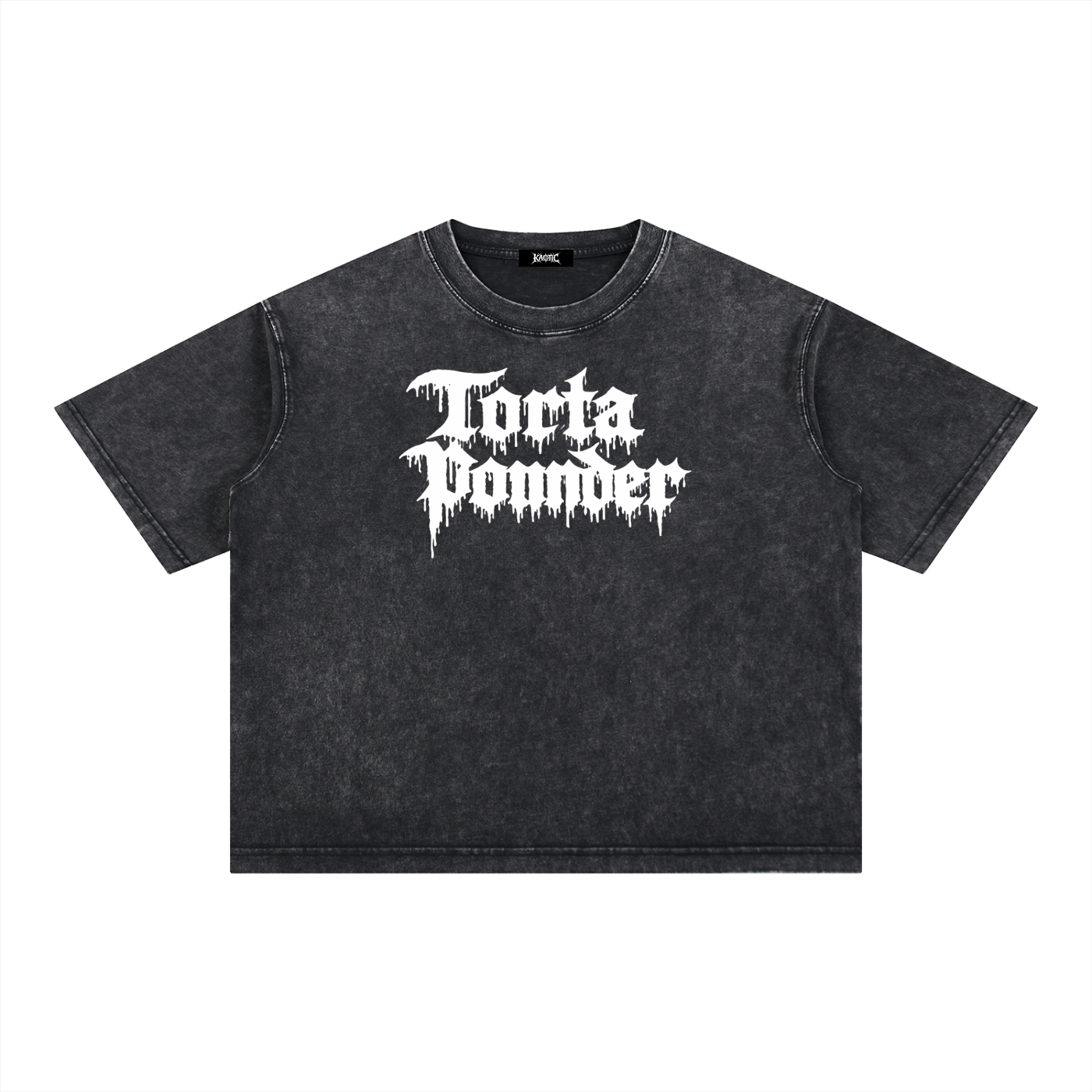 Mineral Wash Boxy Cotton T-Shirt