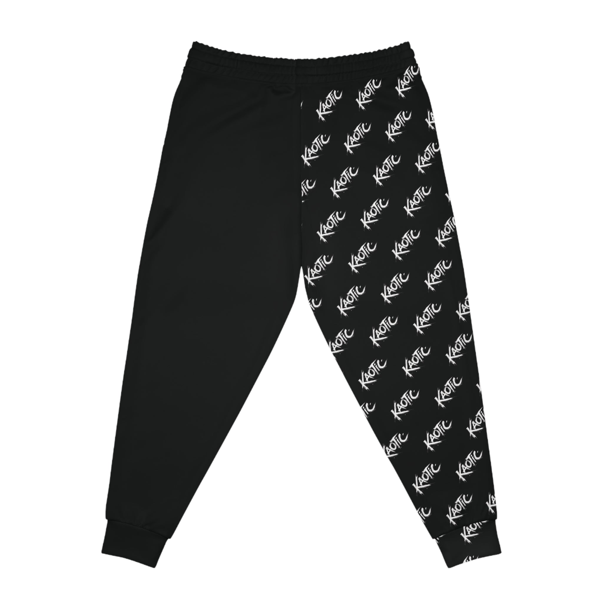 Kaotic Logo Joggers — Black Athletic Streetwear Sweatpants
