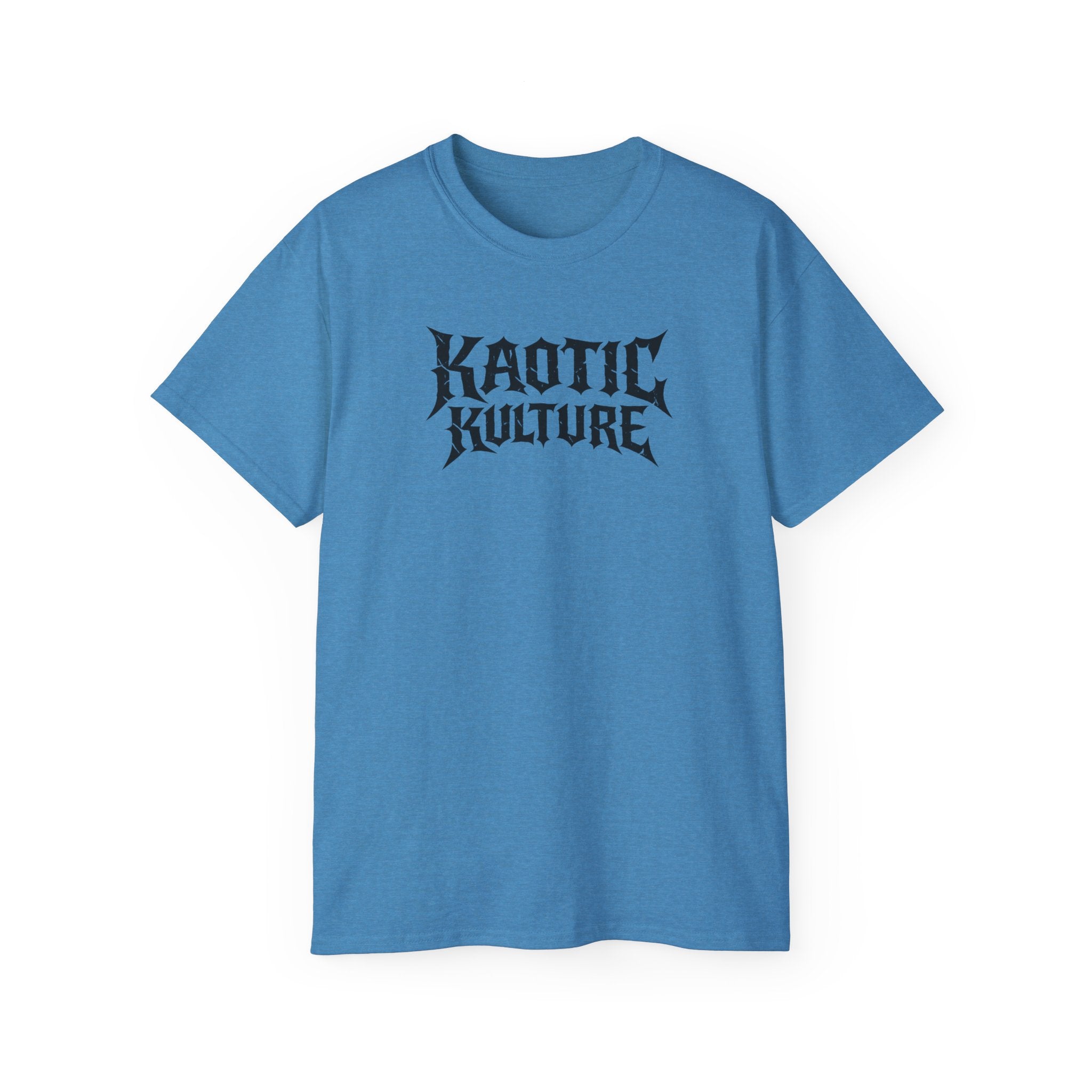 Khaotic Kulture Graphic Tee — Bold Metal-Inspired Logo Shirt