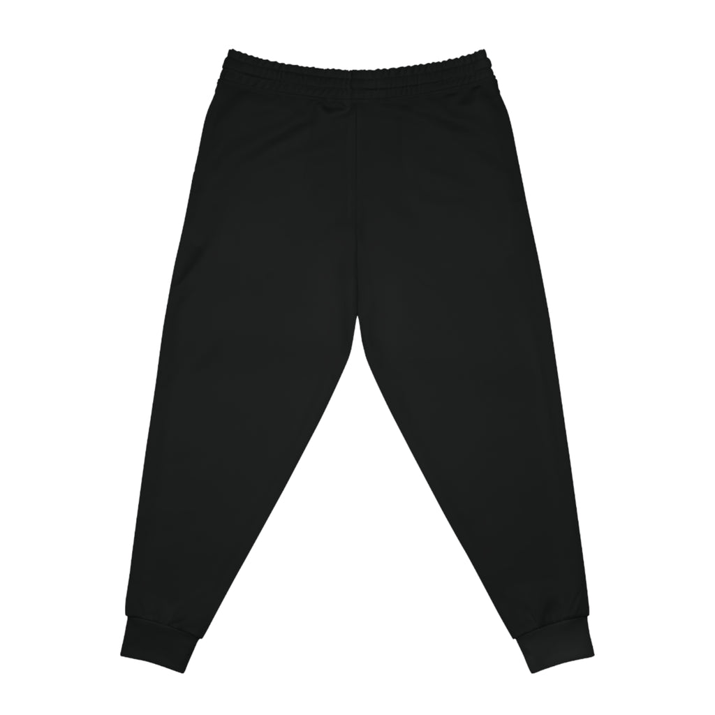 Athletic Joggers — Black ‘KAOTIC’ Graphic Track Pants