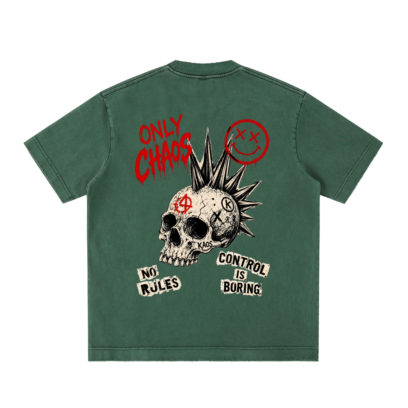 KAOTIC REBEL TEE (WITH BACK DESIGN)