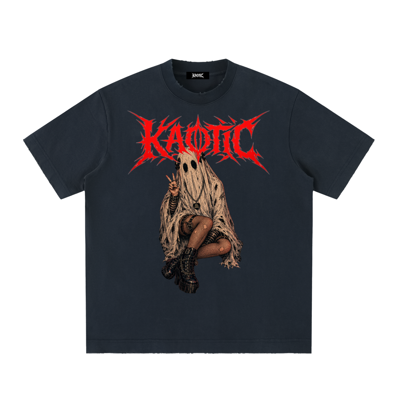 GOTH GHOST GIRL T-SHIRT