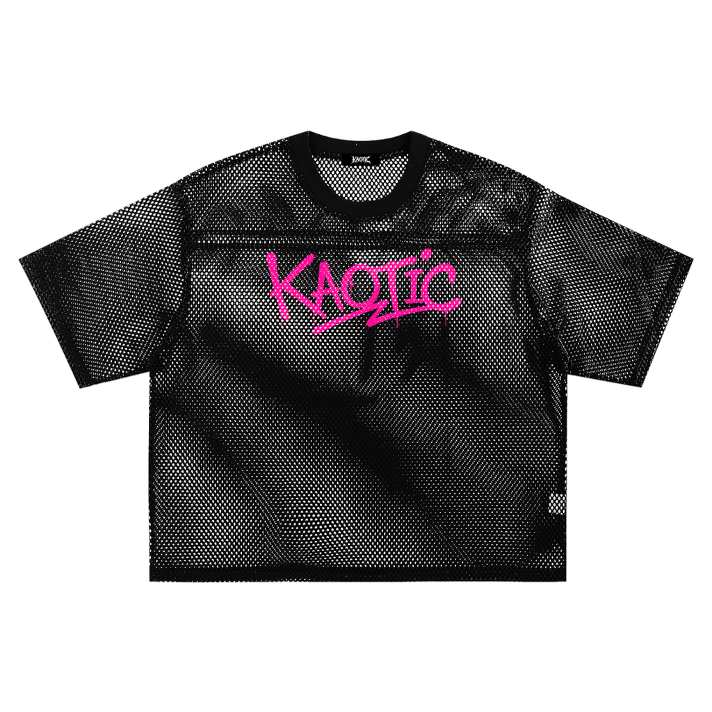 See-through Boxy Net T-Shirt