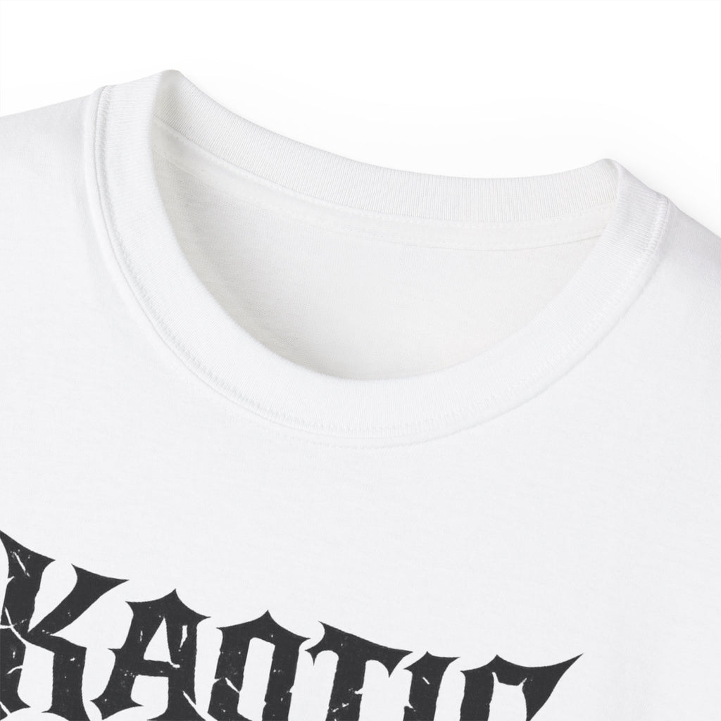 Khaotic Kulture Graphic Tee — Bold Metal-Inspired Logo Shirt