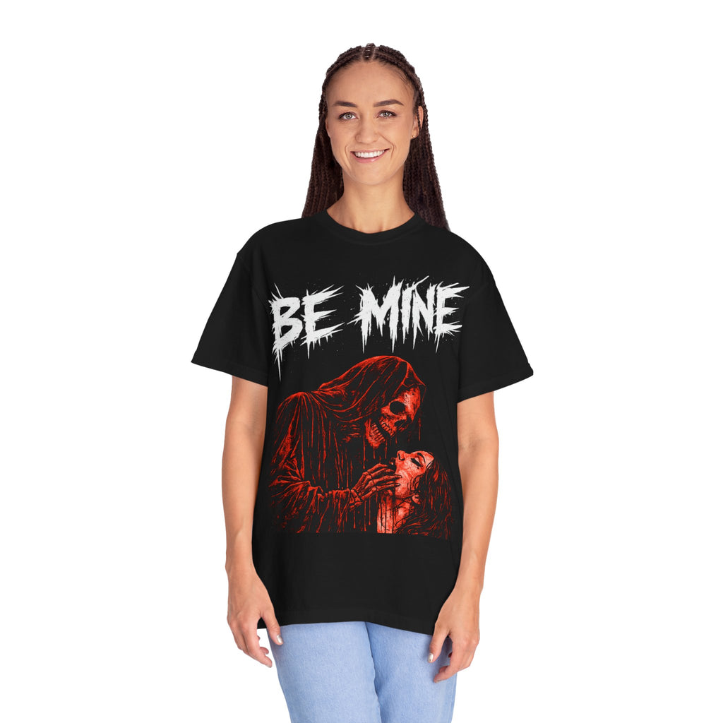 T-Shirt — 'Be Mine' Gothic Horror Couple Graphic Tee