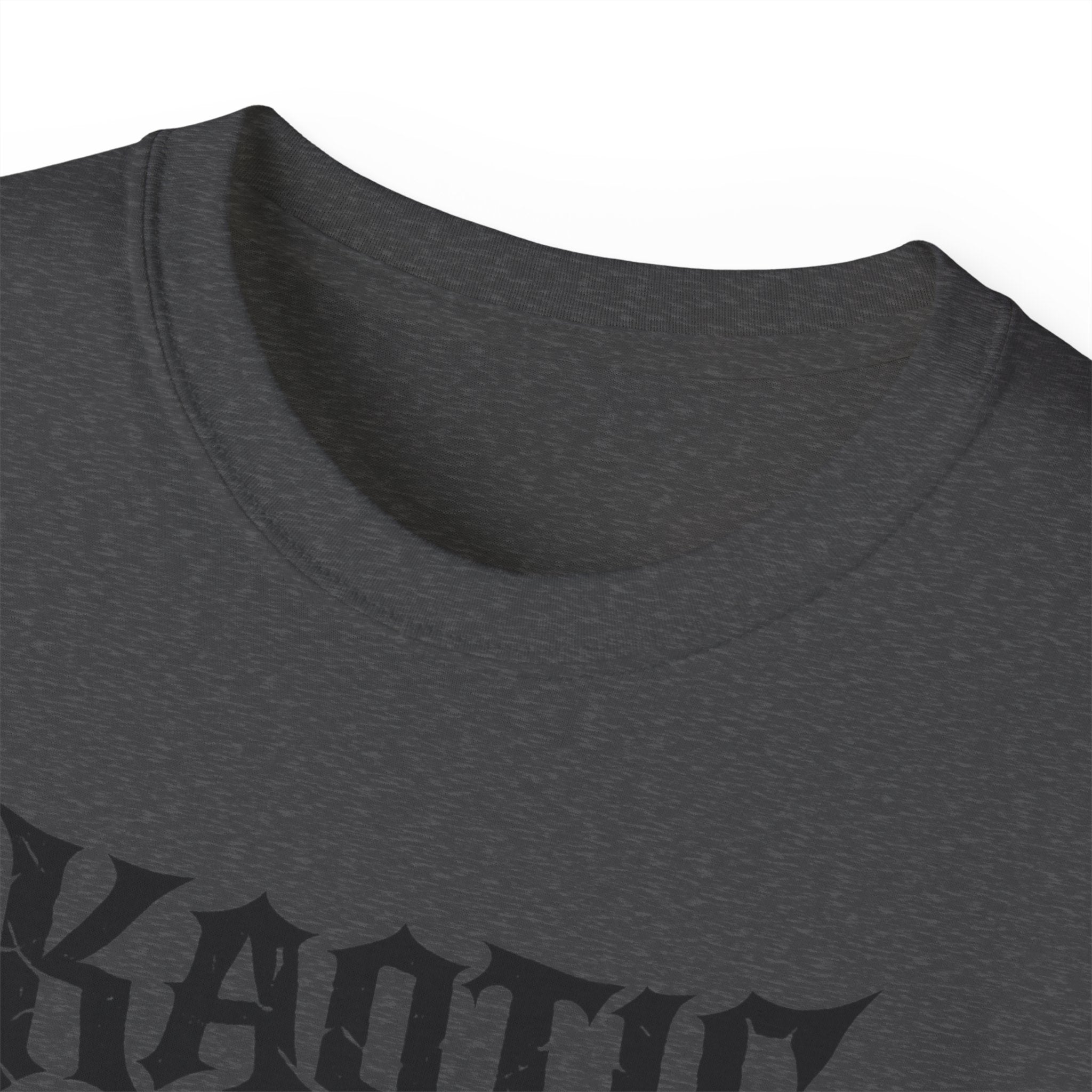 Khaotic Kulture Graphic Tee — Bold Metal-Inspired Logo Shirt