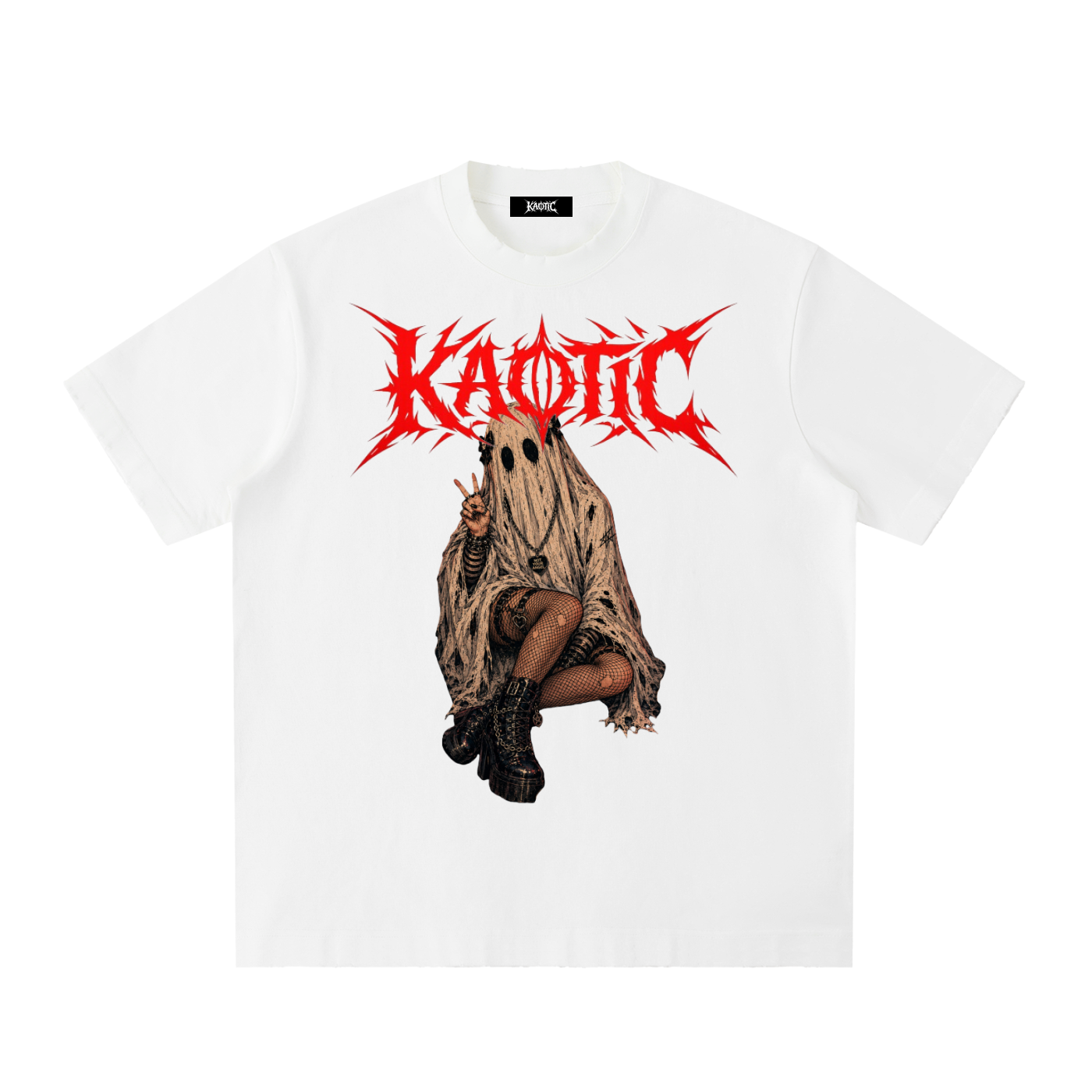 GOTH GHOST GIRL T-SHIRT