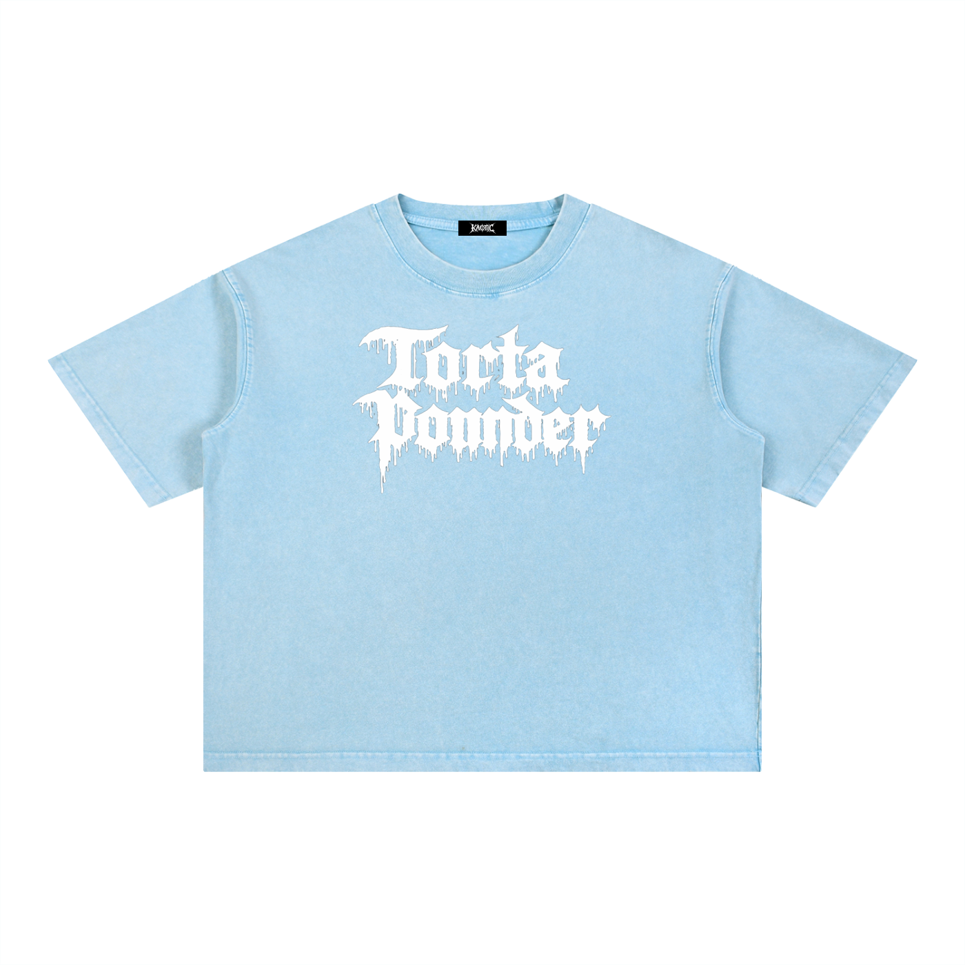 Mineral Wash Boxy Cotton T-Shirt