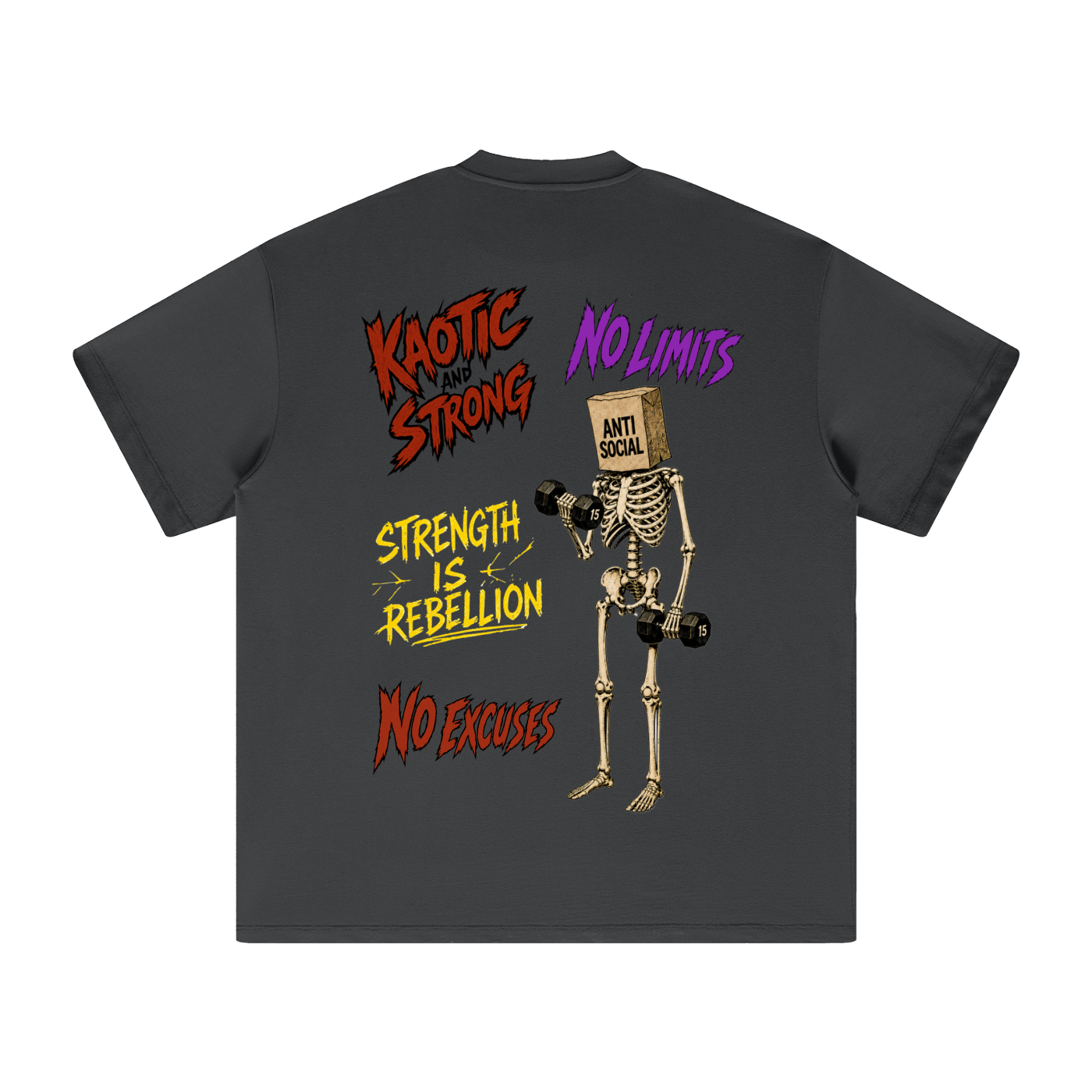 KAOTIC HEAVY GYM T-SHIRT