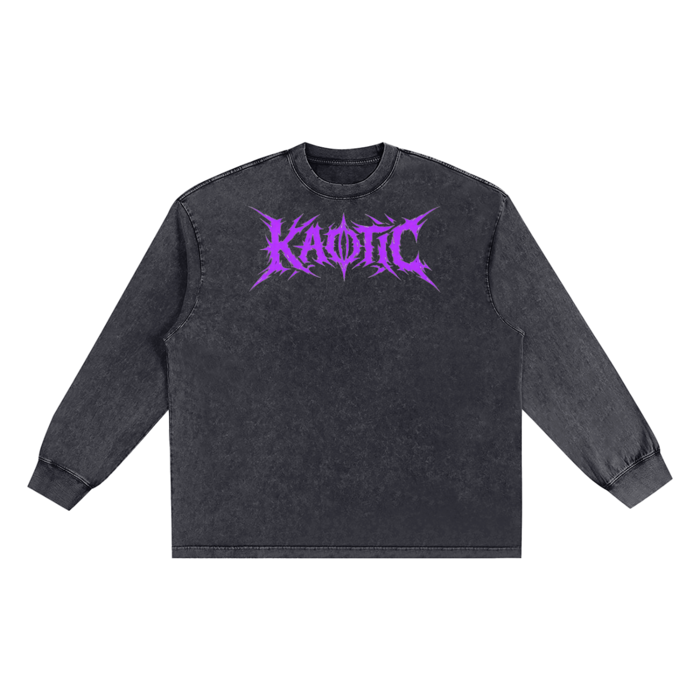 Snow Washed Frayed Edge T-Shirt