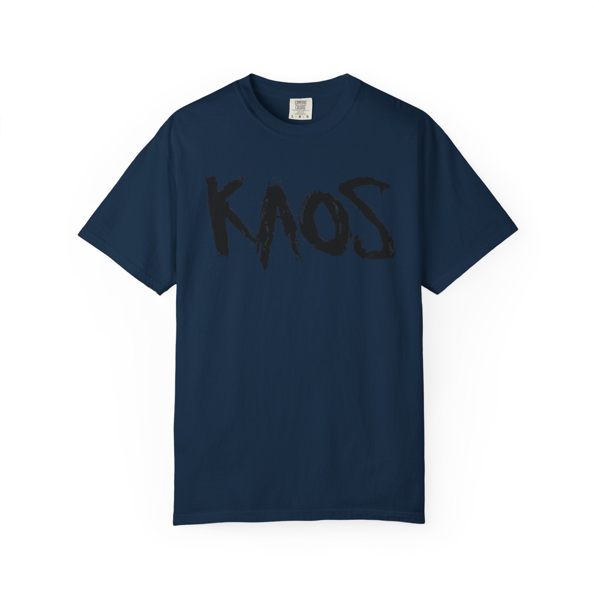 KAOS Graphic T‑Shirt — Bold Brushstroke Streetwear Tee