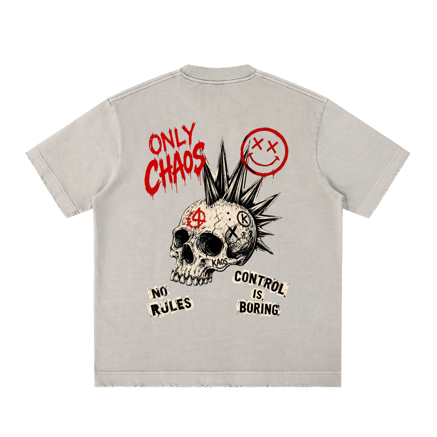 KAOTIC REBEL TEE (WITH BACK DESIGN)