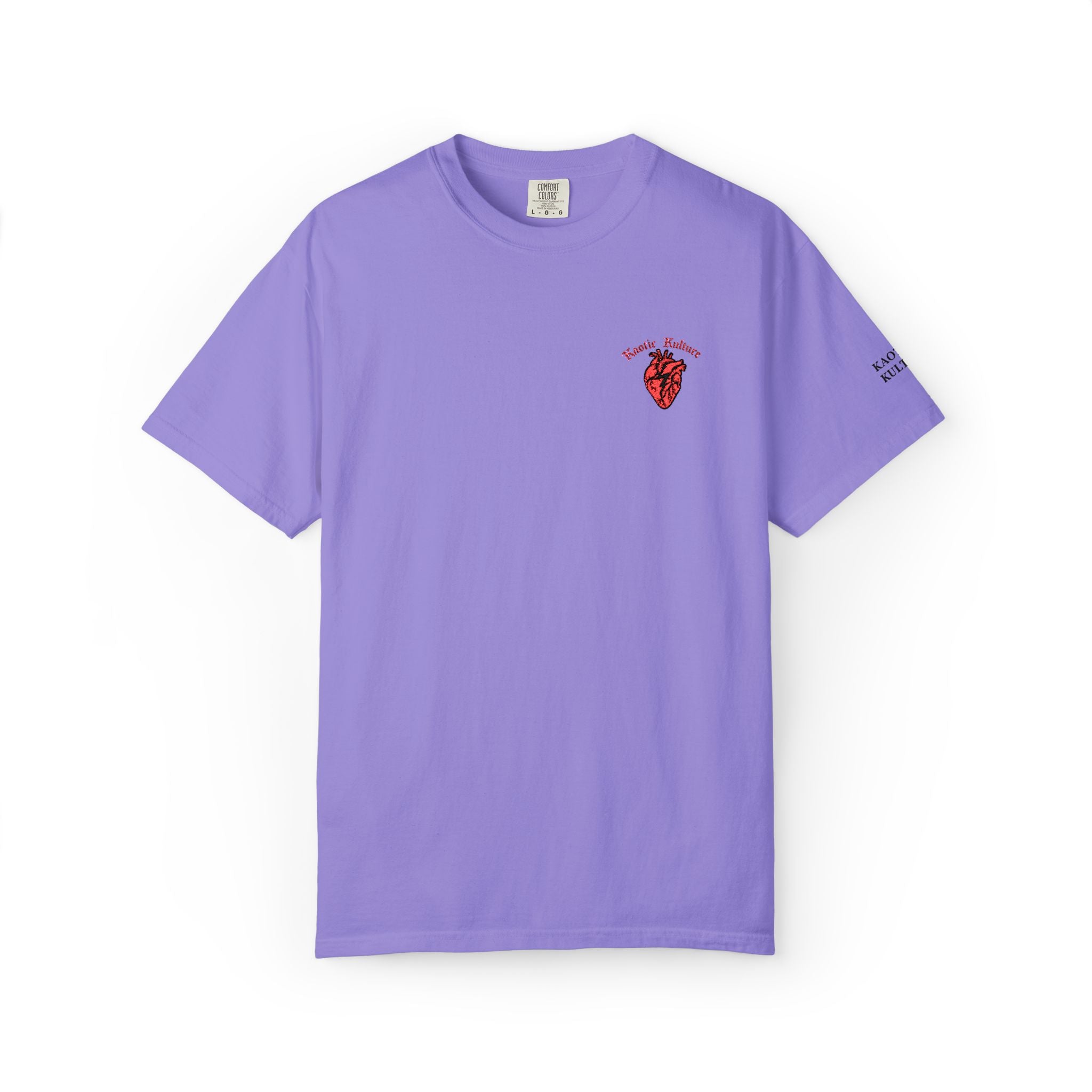 Embroidered Strawberry Heart T-Shirt