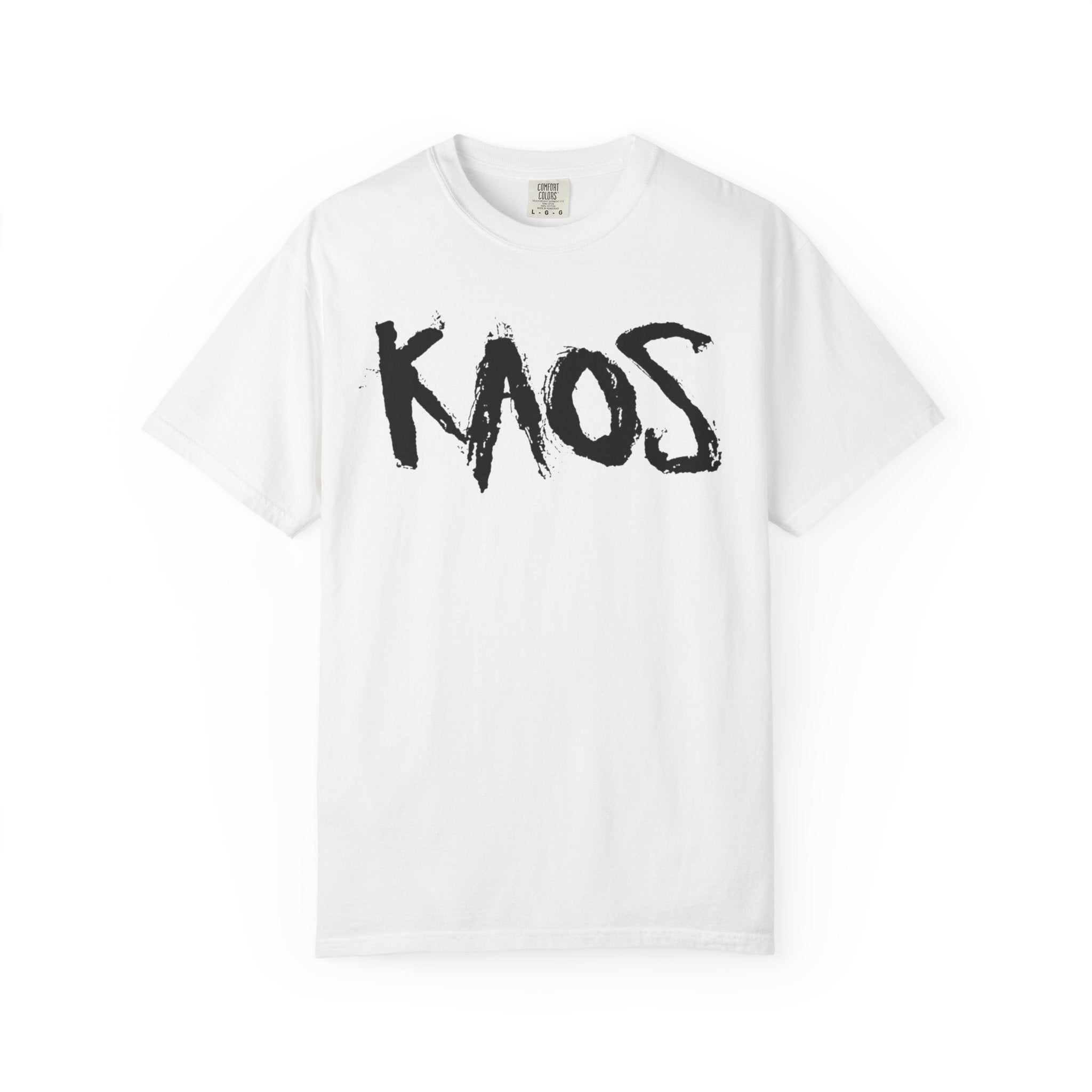 KAOS Graphic T‑Shirt — Bold Brushstroke Streetwear Tee
