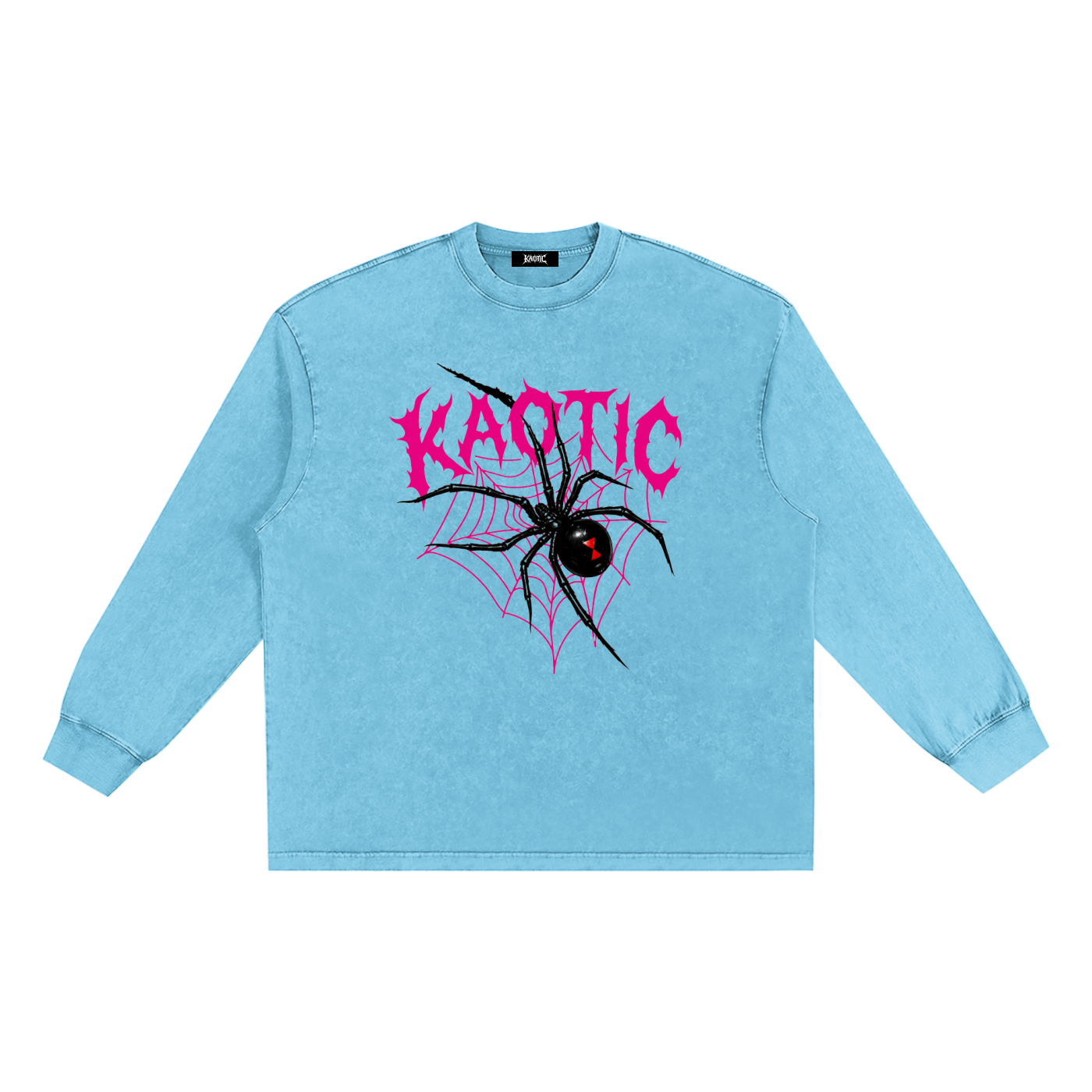 Snow Washed Frayed Edge T-Shirt