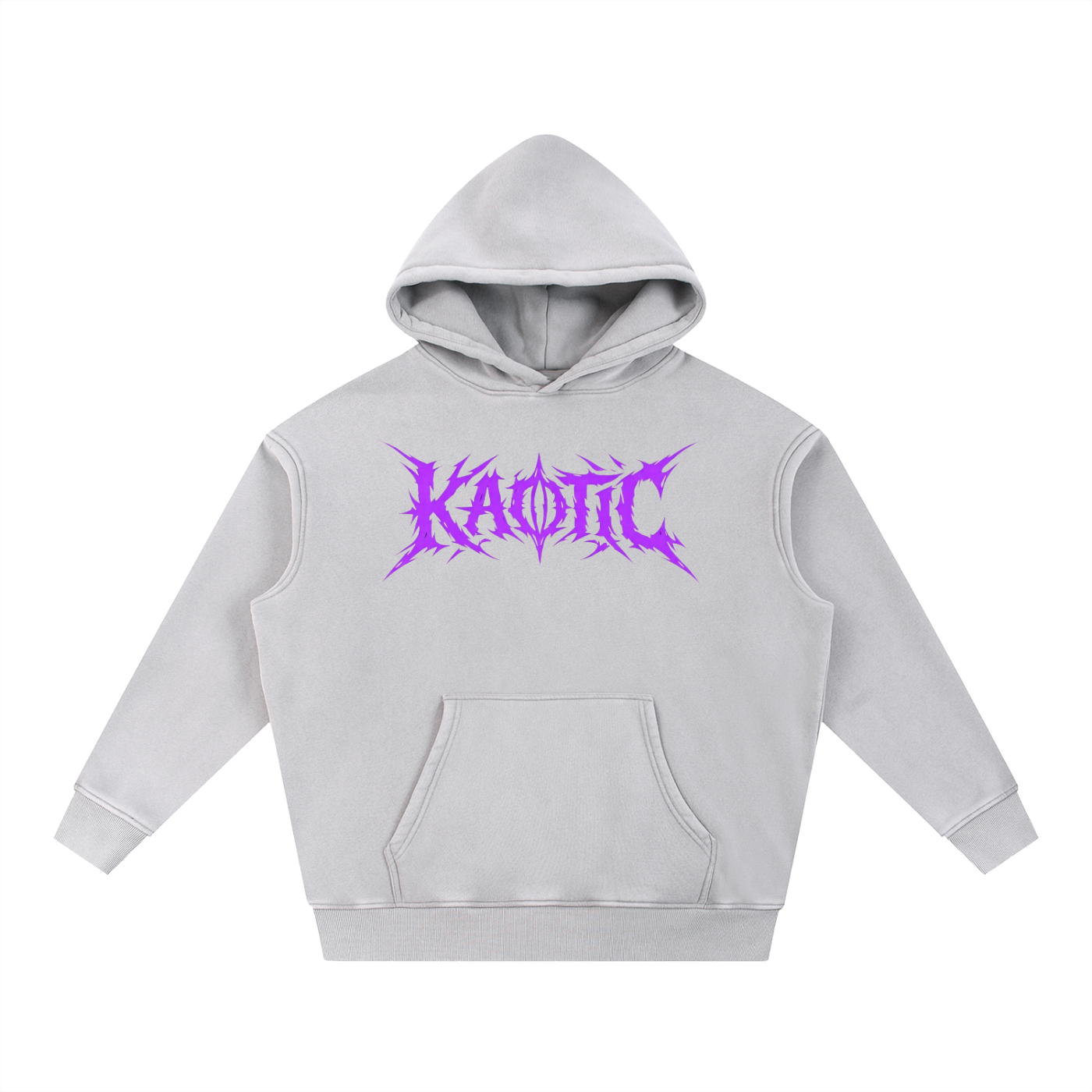 Snow Wash Fleece Oversize Hoodie