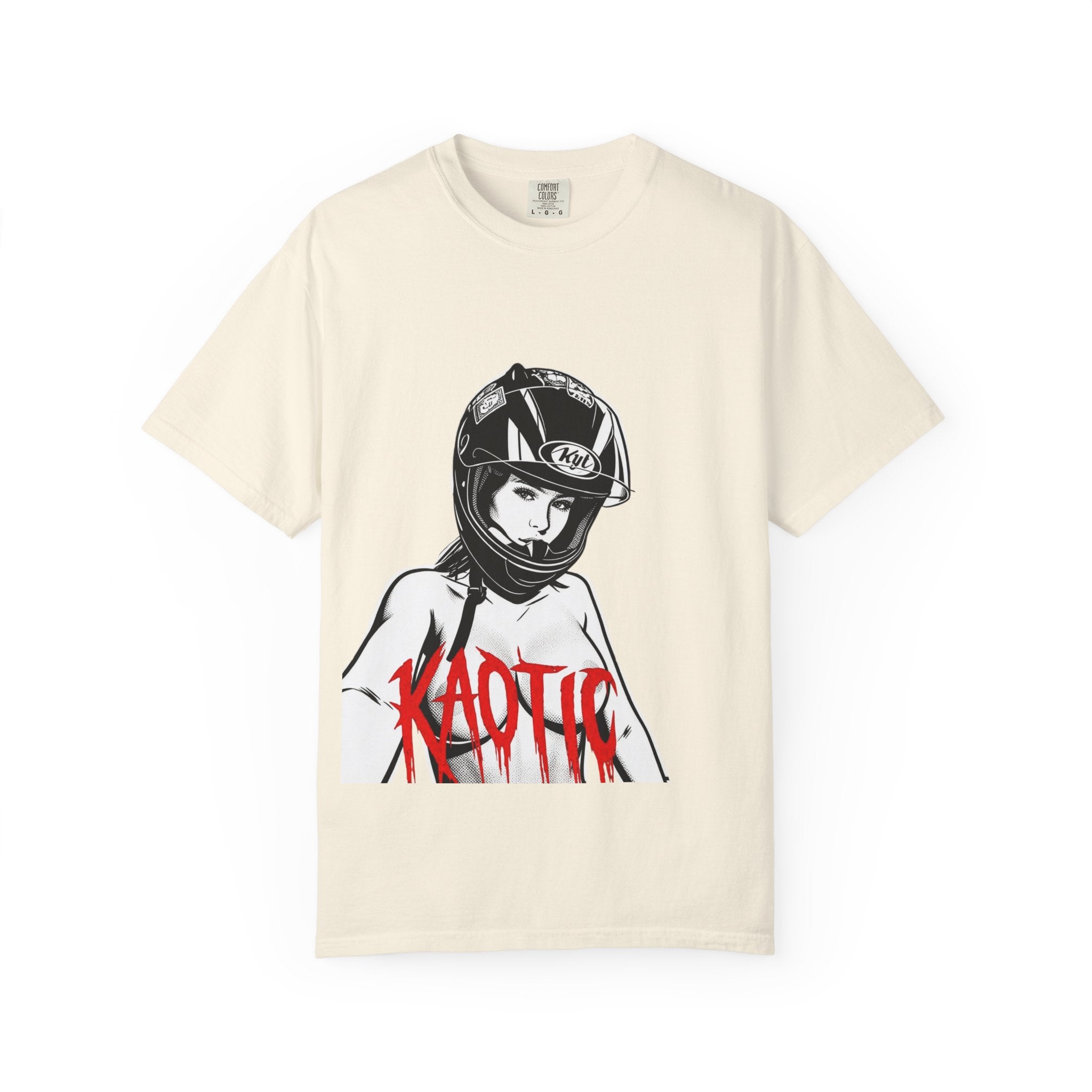Kaotik Helmet Girl Graphic T-Shirt