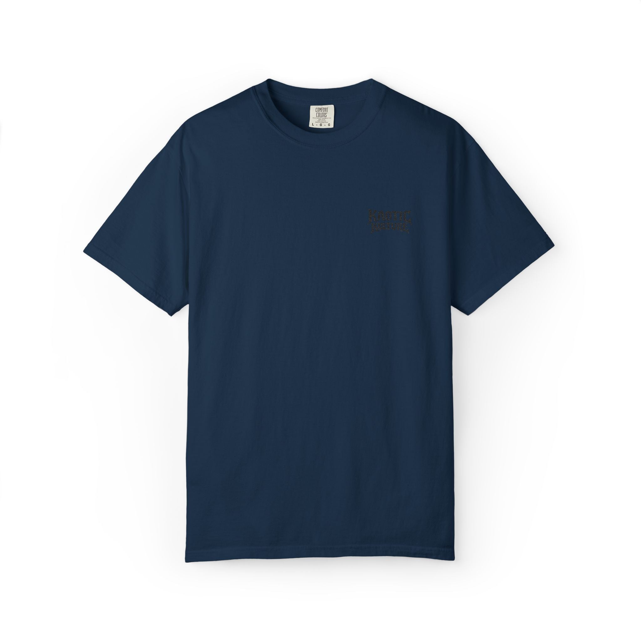 Kaotic Logo T-Shirt — Minimal Chest Print, Casual Streetwear