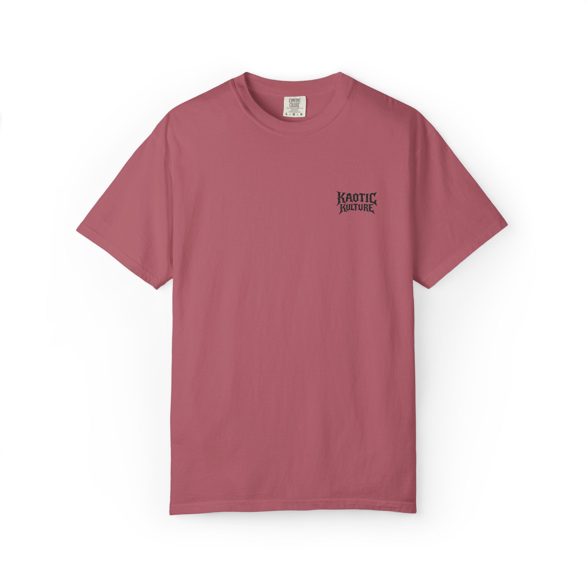 Kaotic Logo T-Shirt — Minimal Chest Print, Casual Streetwear