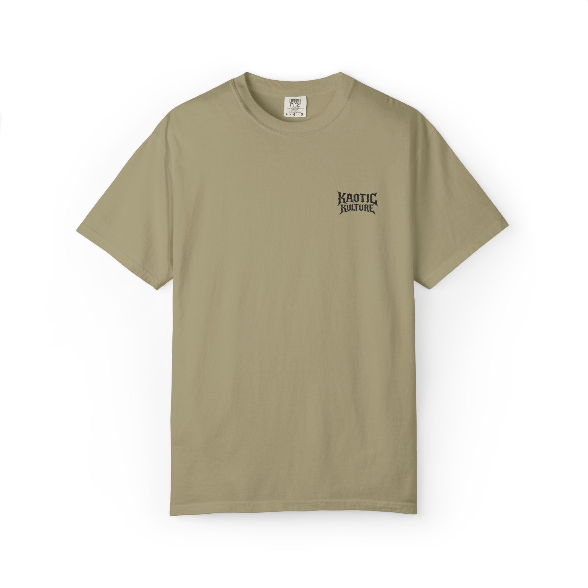 Kaotic Logo T-Shirt — Minimal Chest Print, Casual Streetwear