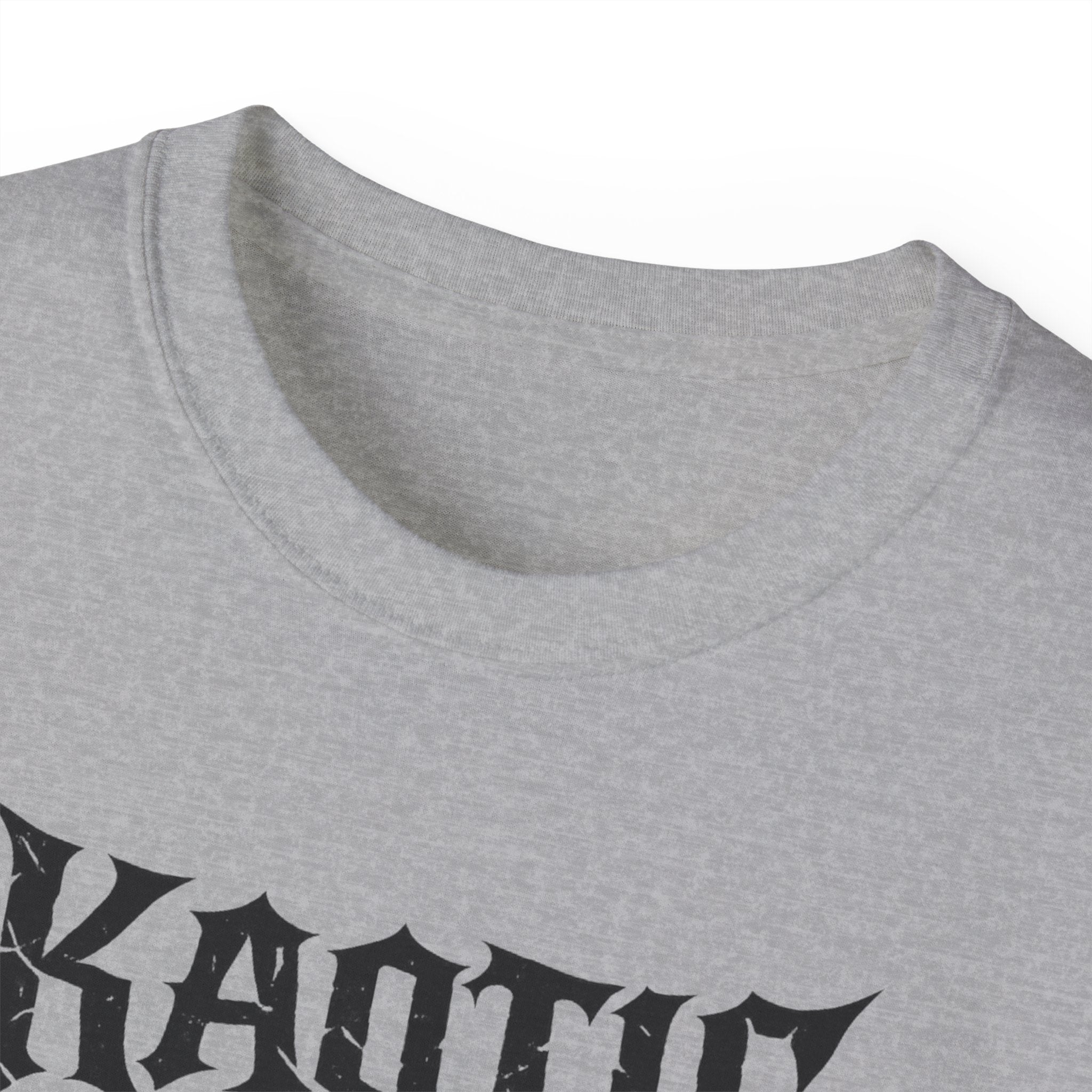 Khaotic Kulture Graphic Tee — Bold Metal-Inspired Logo Shirt