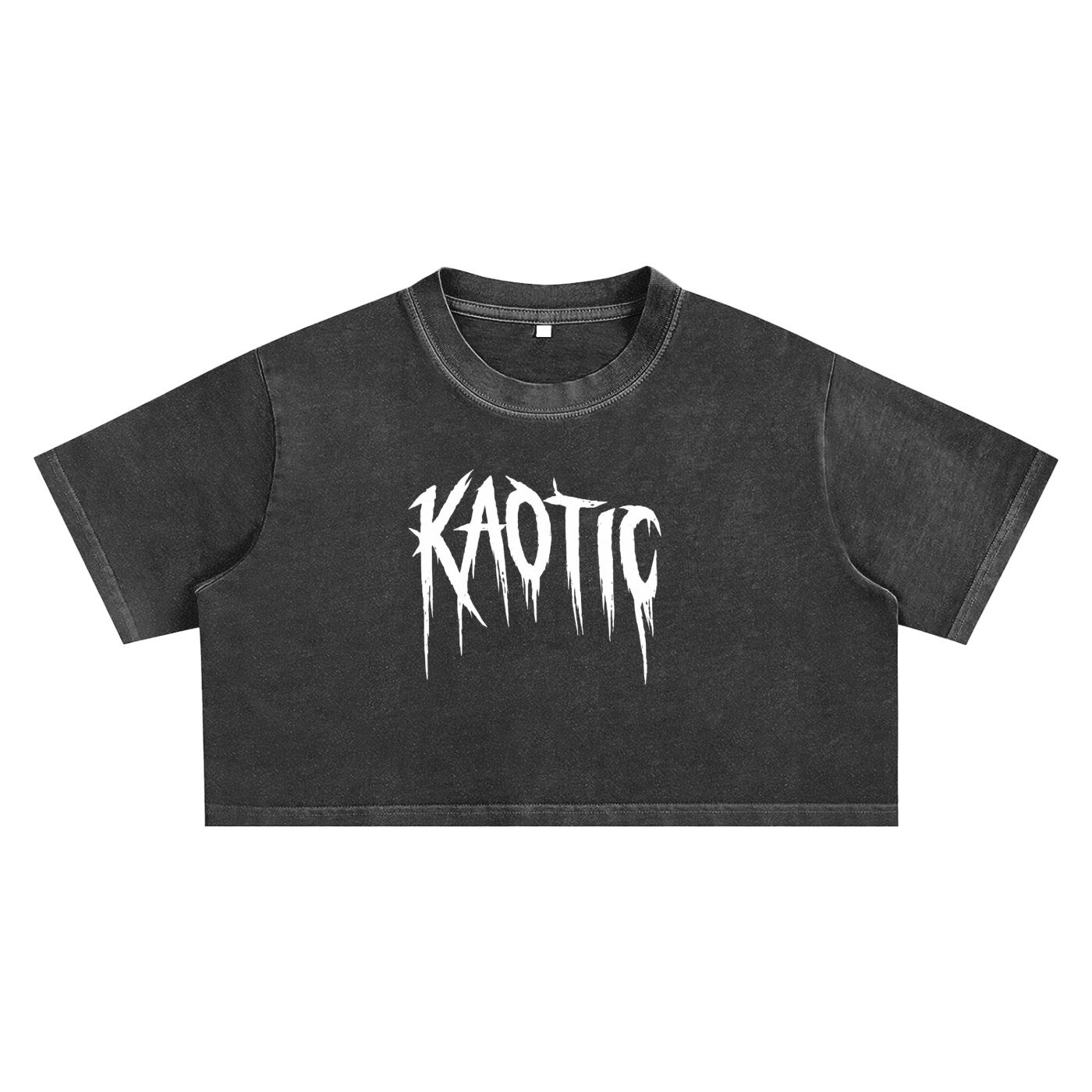 Snow Washed Crop Top