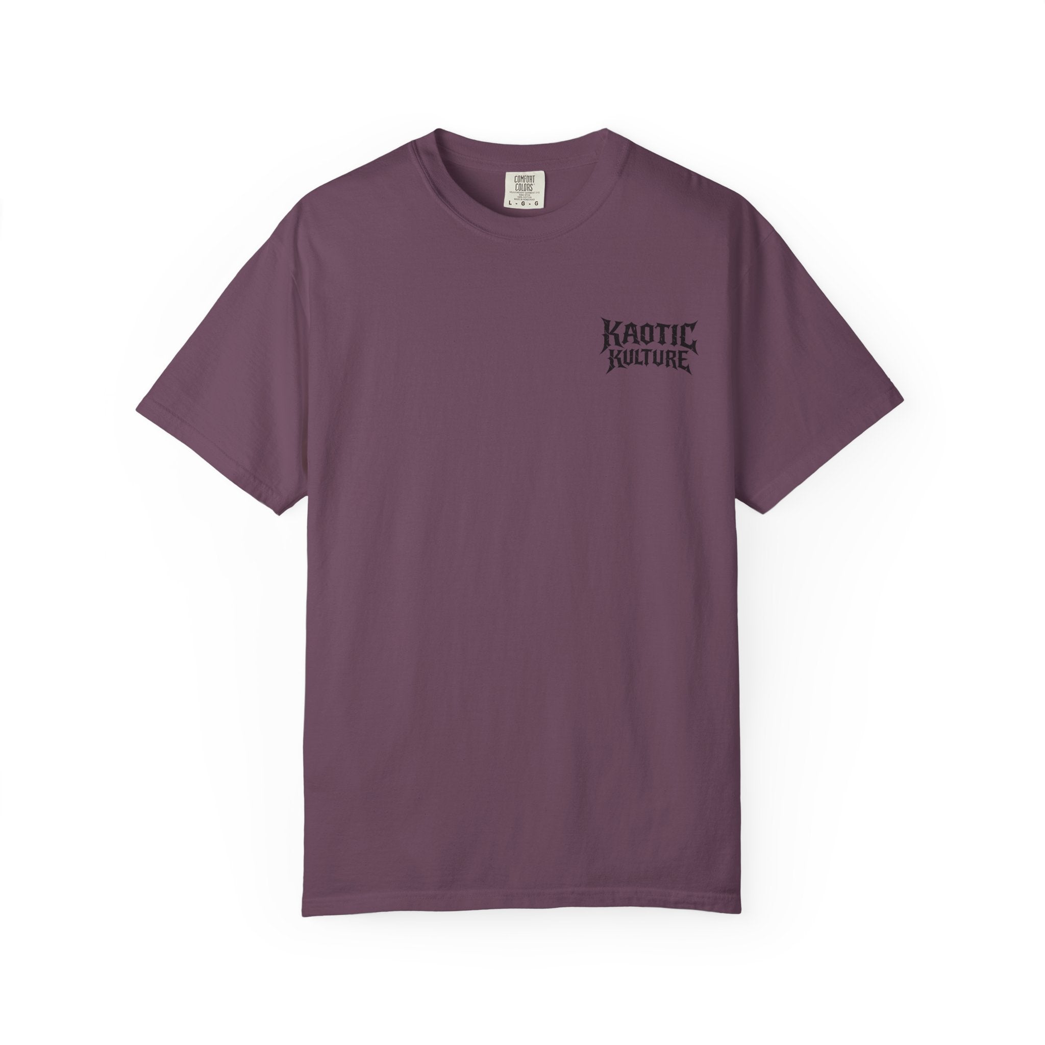 Kaotic Kulture Graphic T-Shirt — Small Chest Logo, Streetwear Tee
