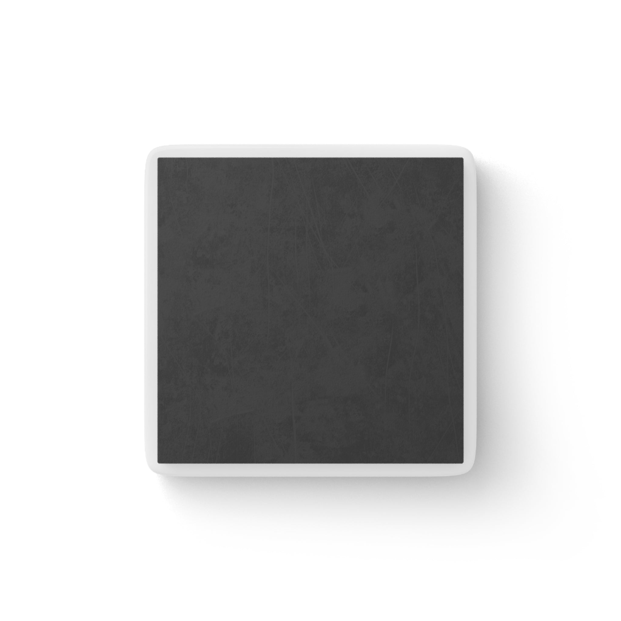 Porcelain Magnet — Kaotic Kulture Gothic Logo Square Magnet