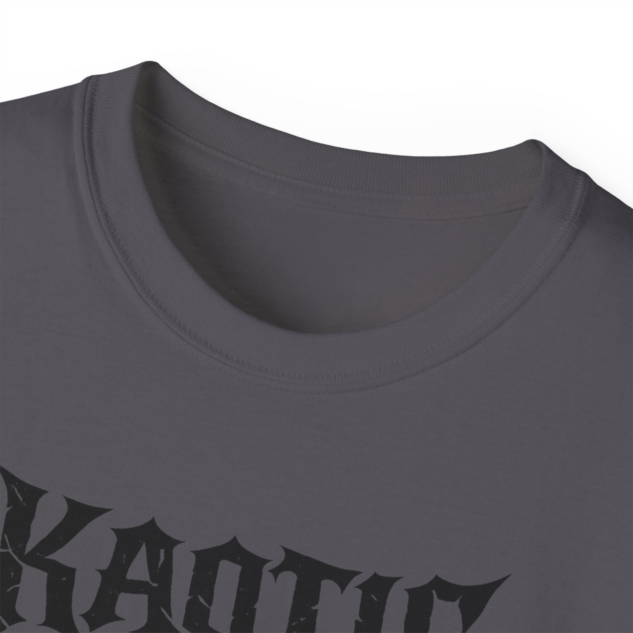 Khaotic Kulture Graphic Tee — Bold Metal-Inspired Logo Shirt