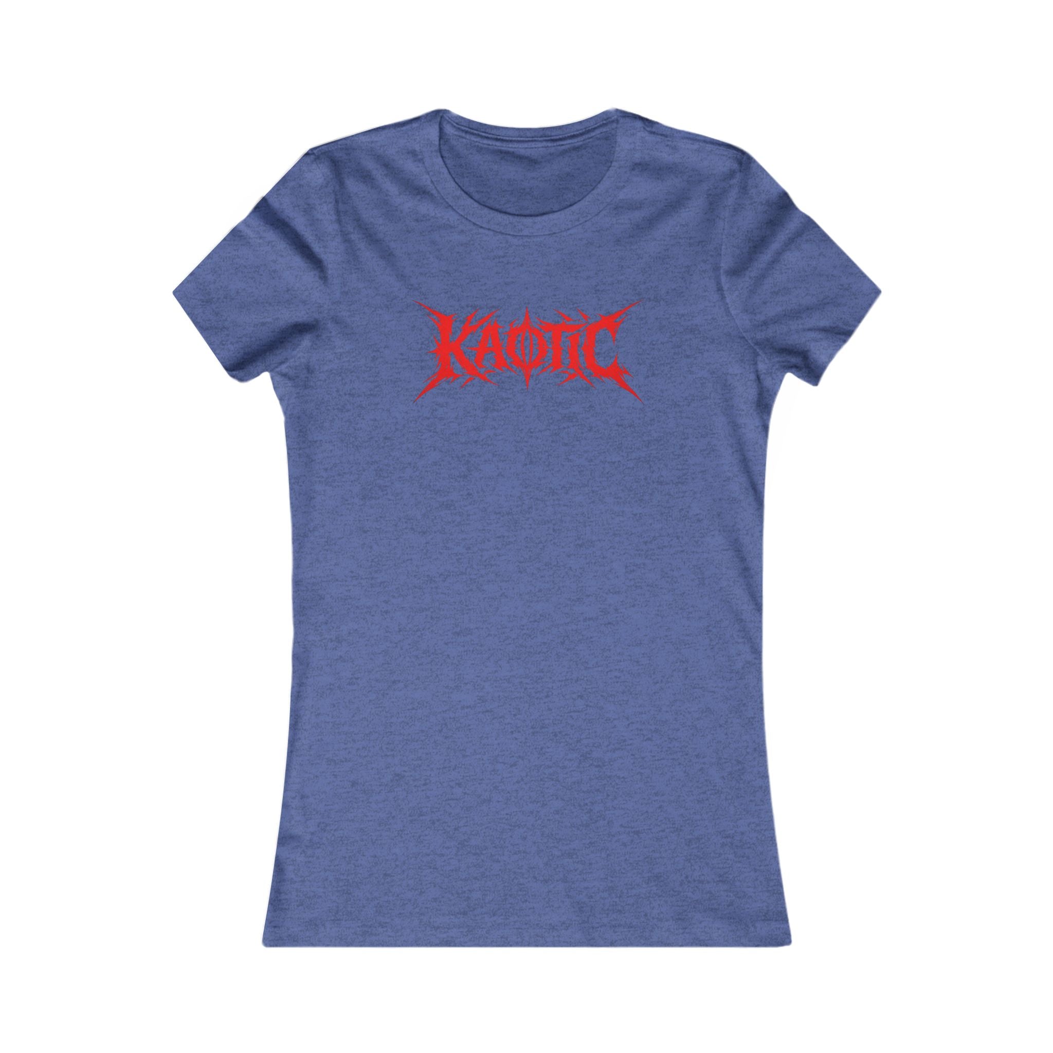 Kaotic Red Logo Women's Tee