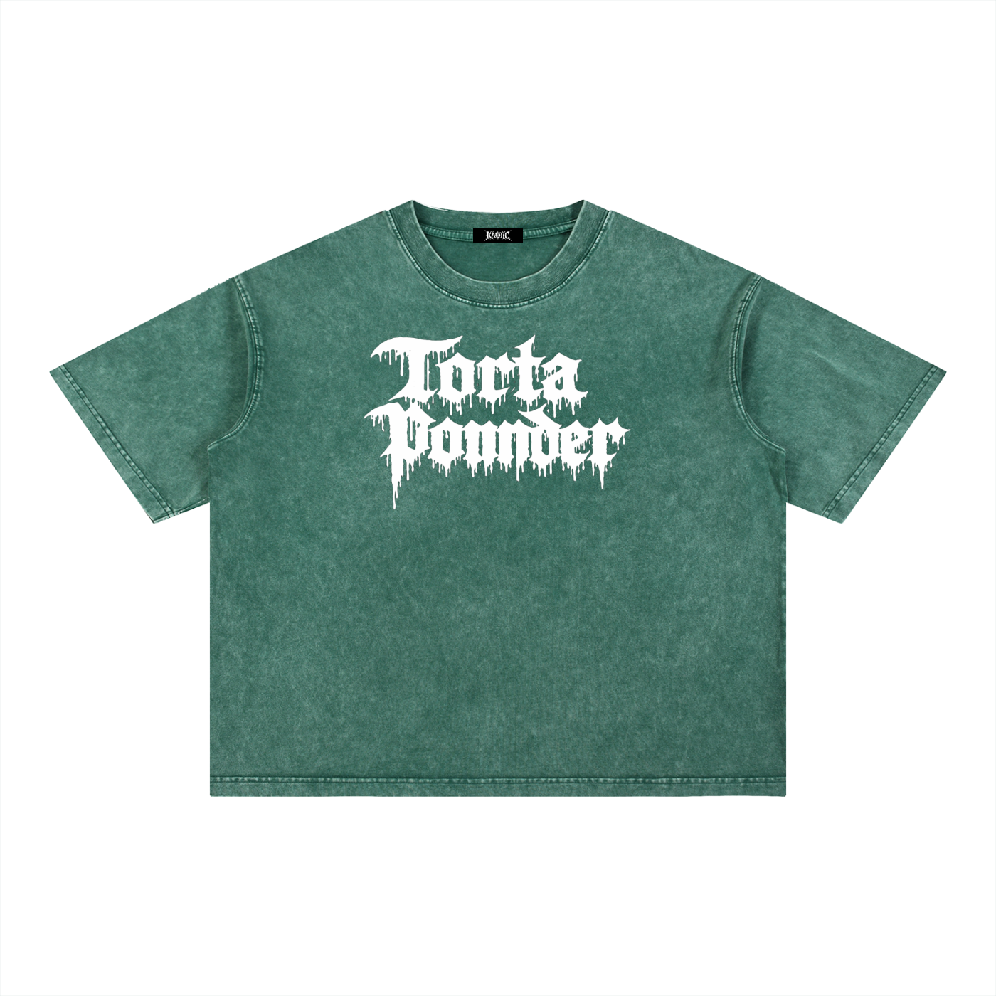 Mineral Wash Boxy Cotton T-Shirt