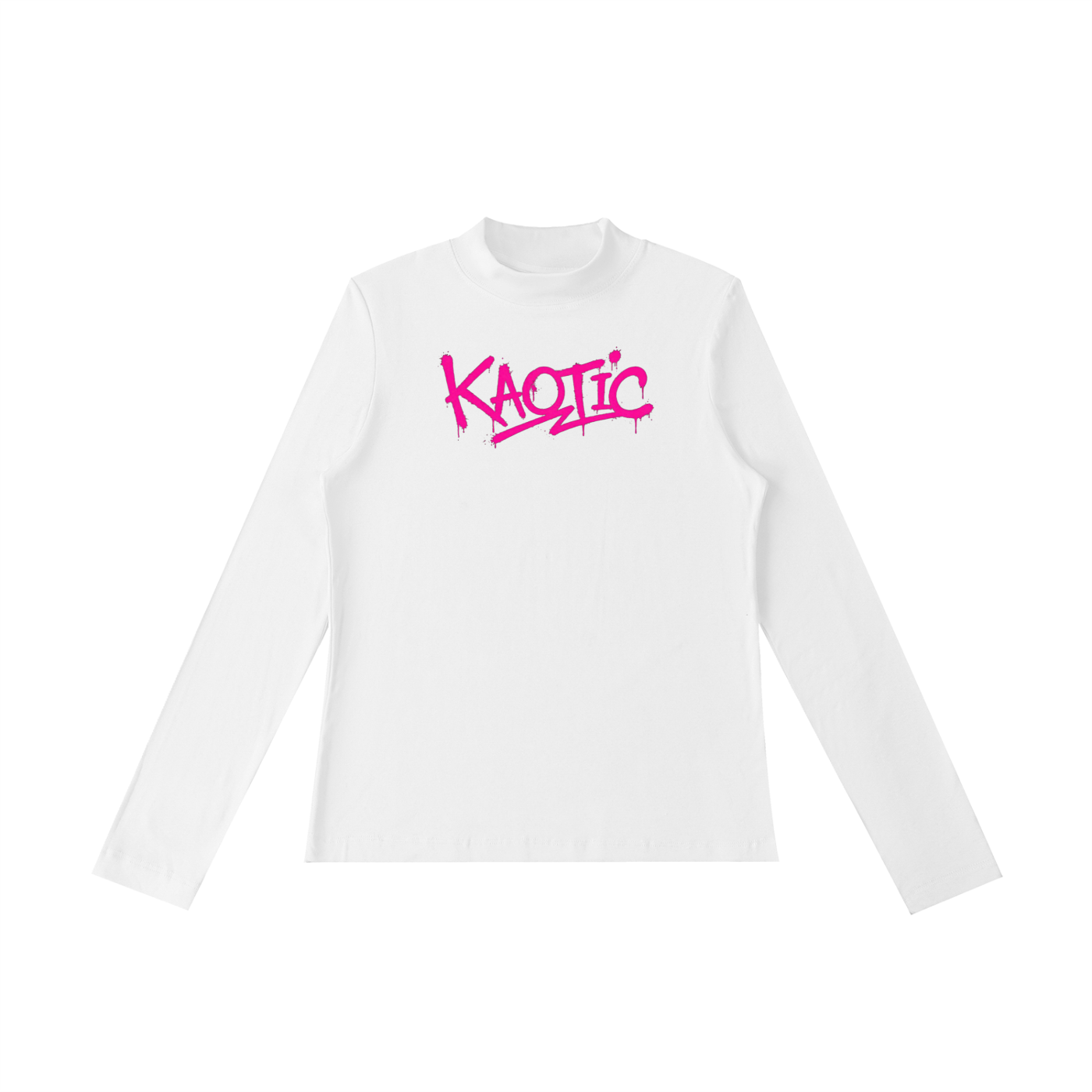 Essential Mock Neck Long Sleeve T-Shirt