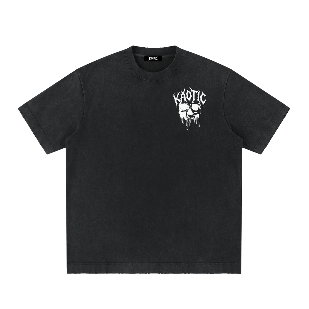 KAOTIC SKULL DRIP TEE
