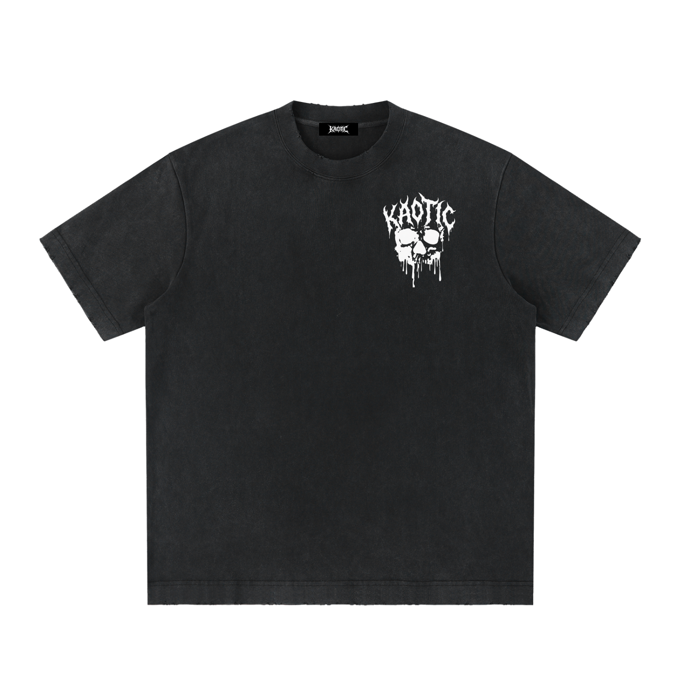 KAOTIC SKULL DRIP TEE