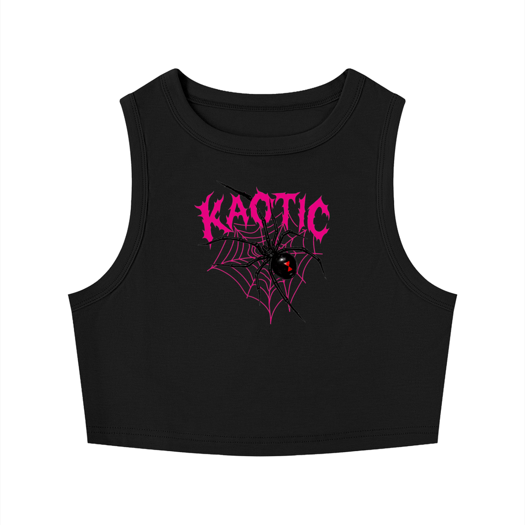KAOTIC SPIDER CROP TANK TOP