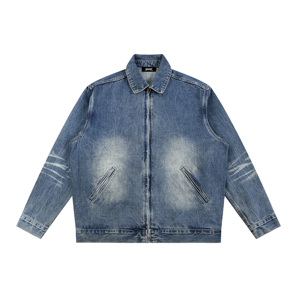 KAOTIC SKULL DENIM  JACKET