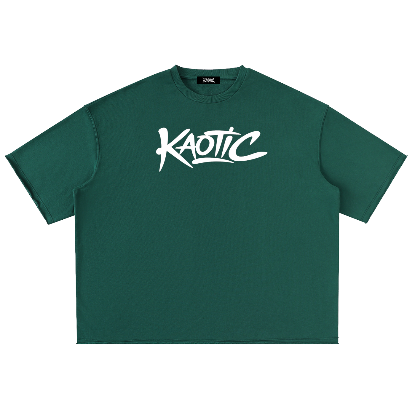 Washed Rolled Hem Half Sleeve T-Shirt