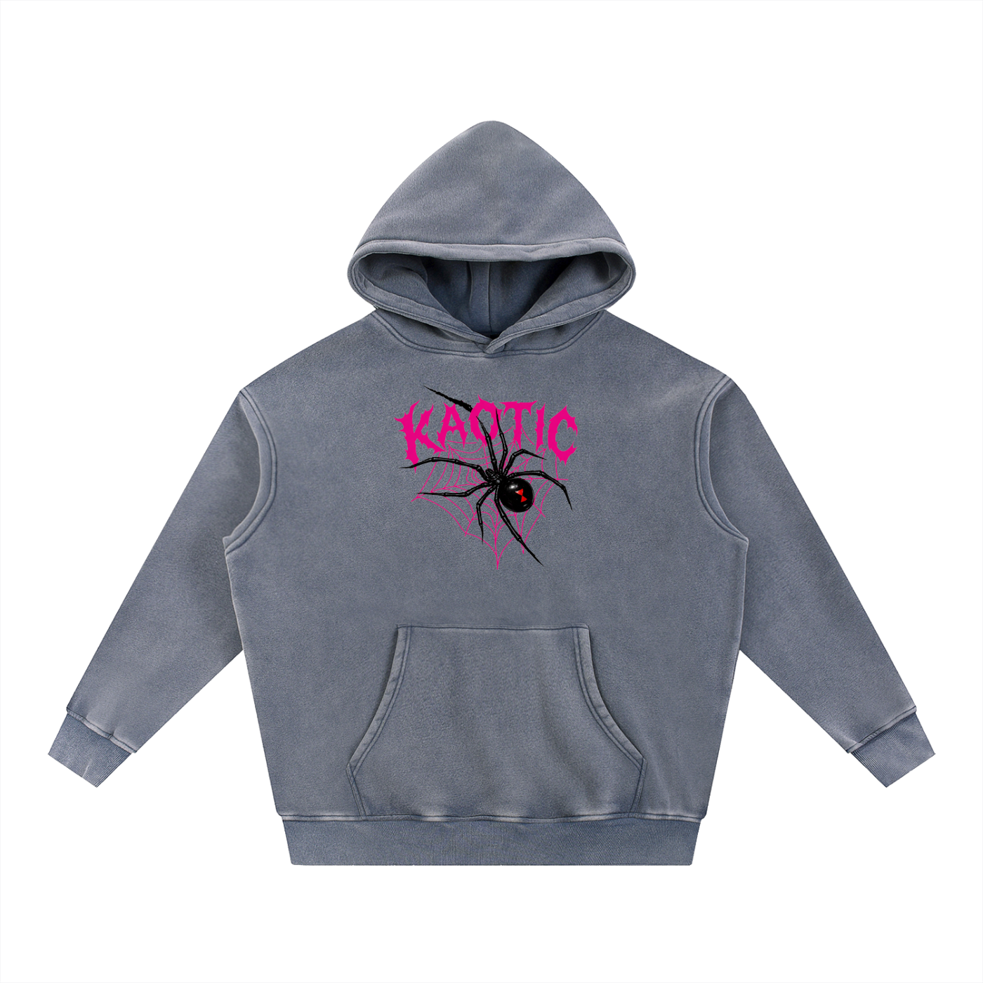 Snow Wash Fleece Oversize Hoodie