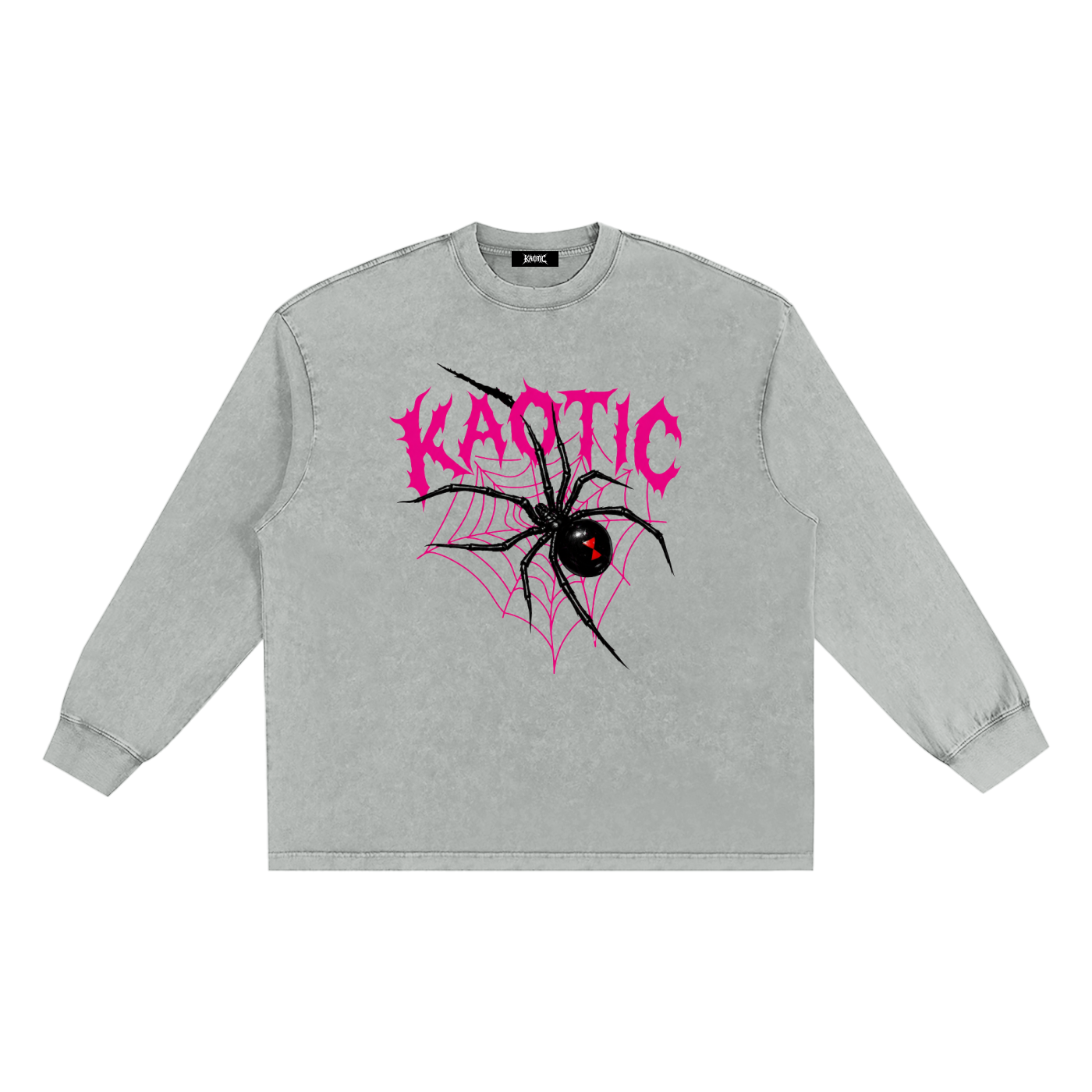 Snow Washed Frayed Edge T-Shirt